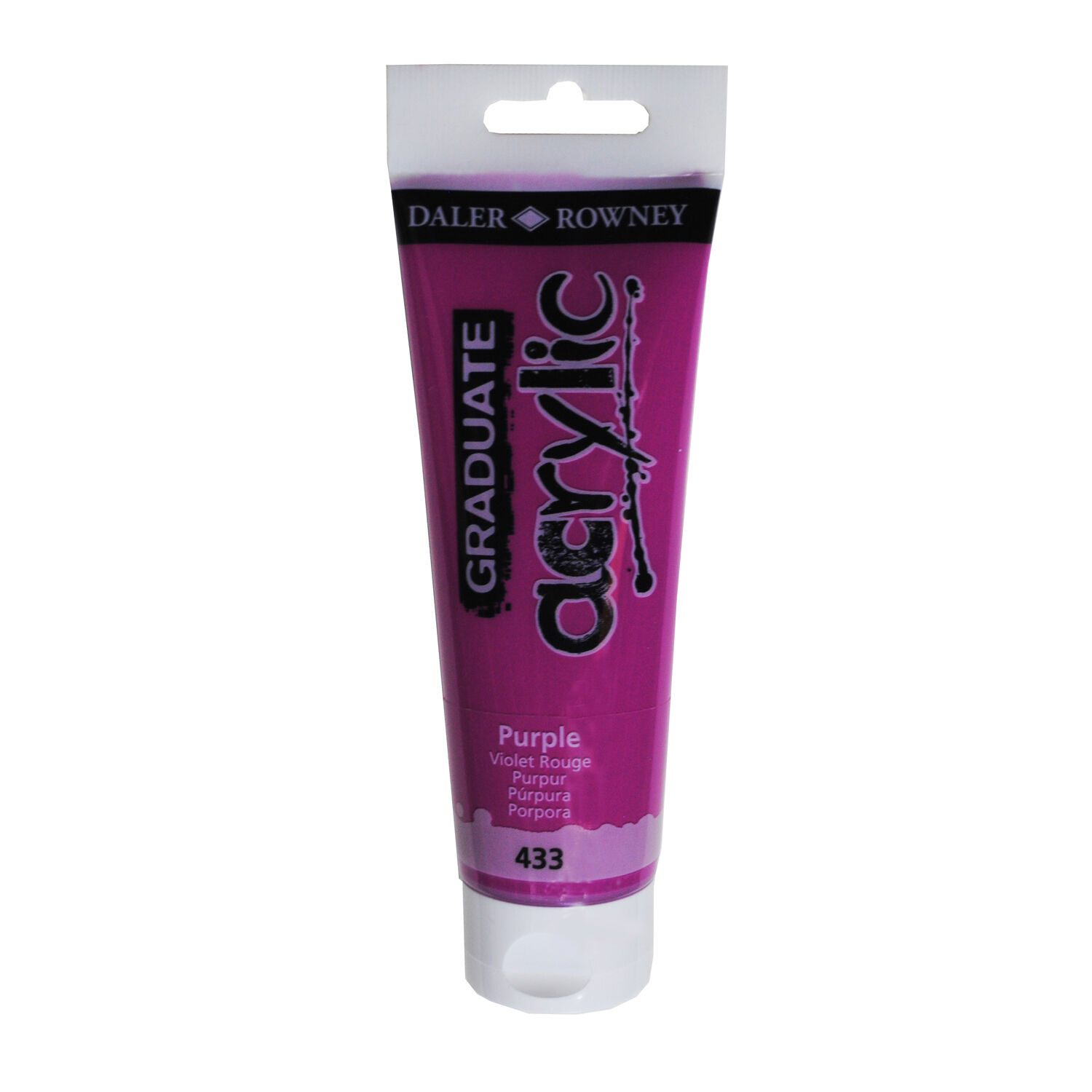 NEU GRADUATE Acrylfarbe 120 ml, Purpur