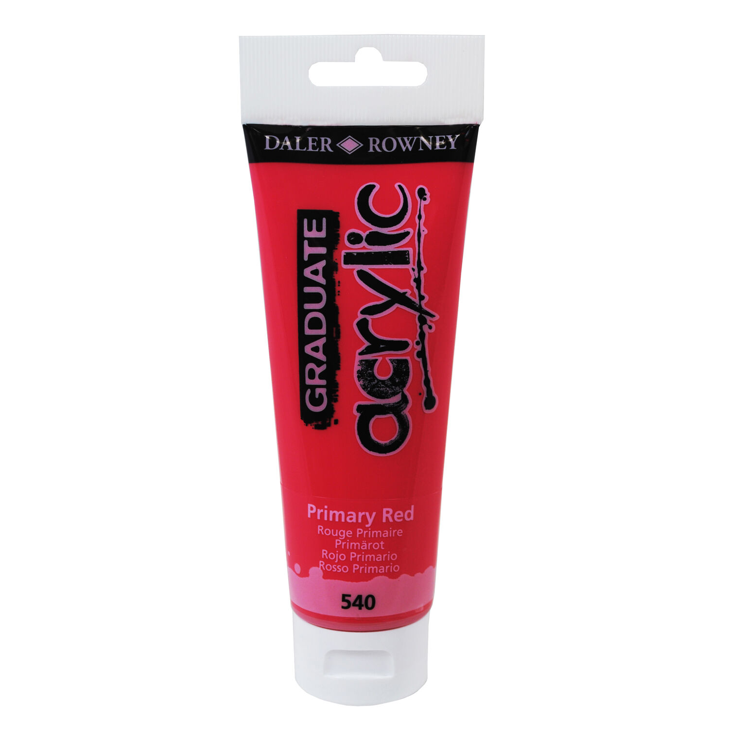 NEU GRADUATE Acrylfarbe 120 ml, Primr-Rot