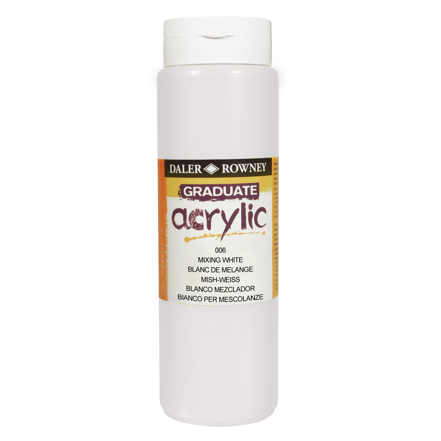NEU GRADUATE Acrylfarbe 500 ml, Mischwei