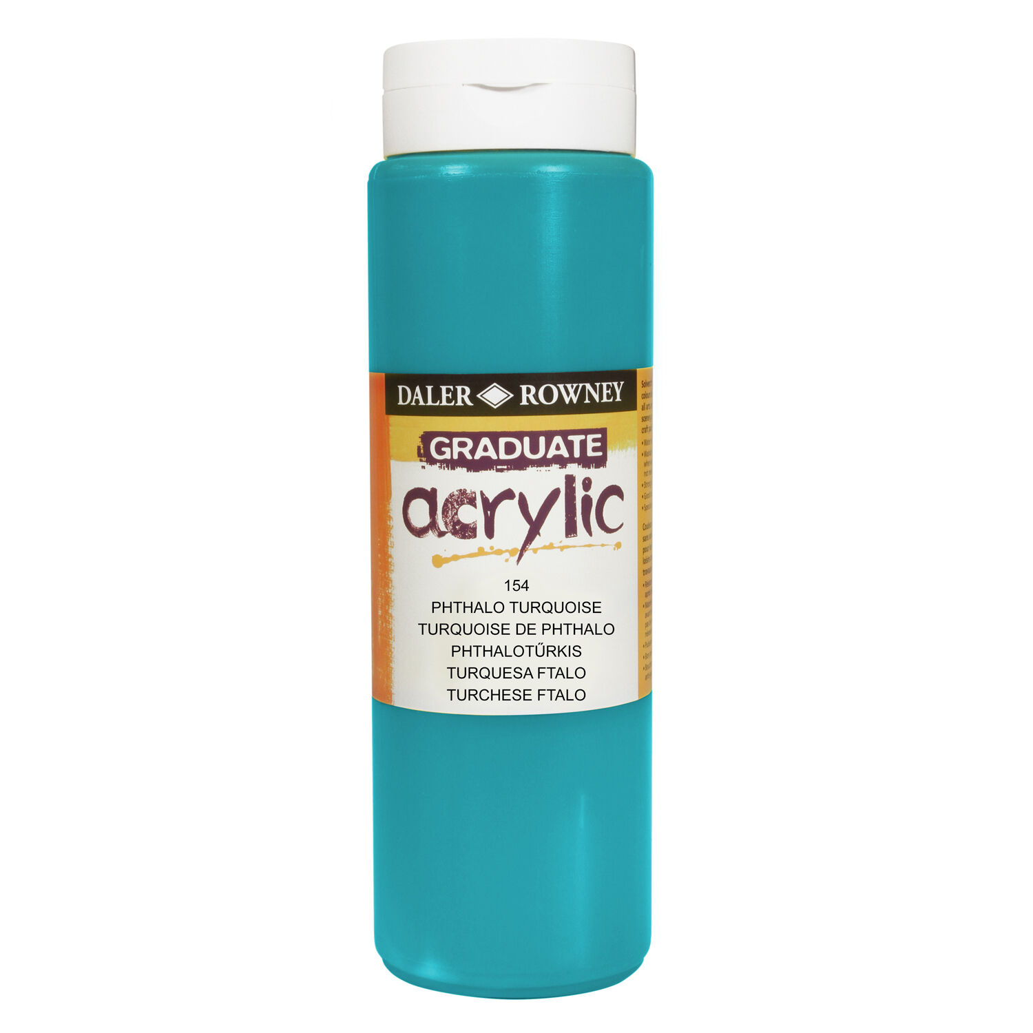 NEU GRADUATE Acrylfarbe 500 ml, Phthalotrkis