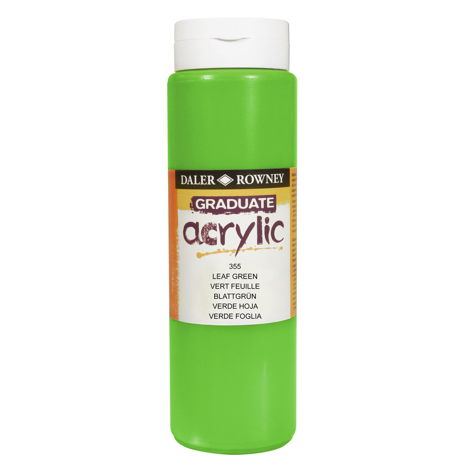 NEU GRADUATE Acrylfarbe 500 ml, Blattgrn