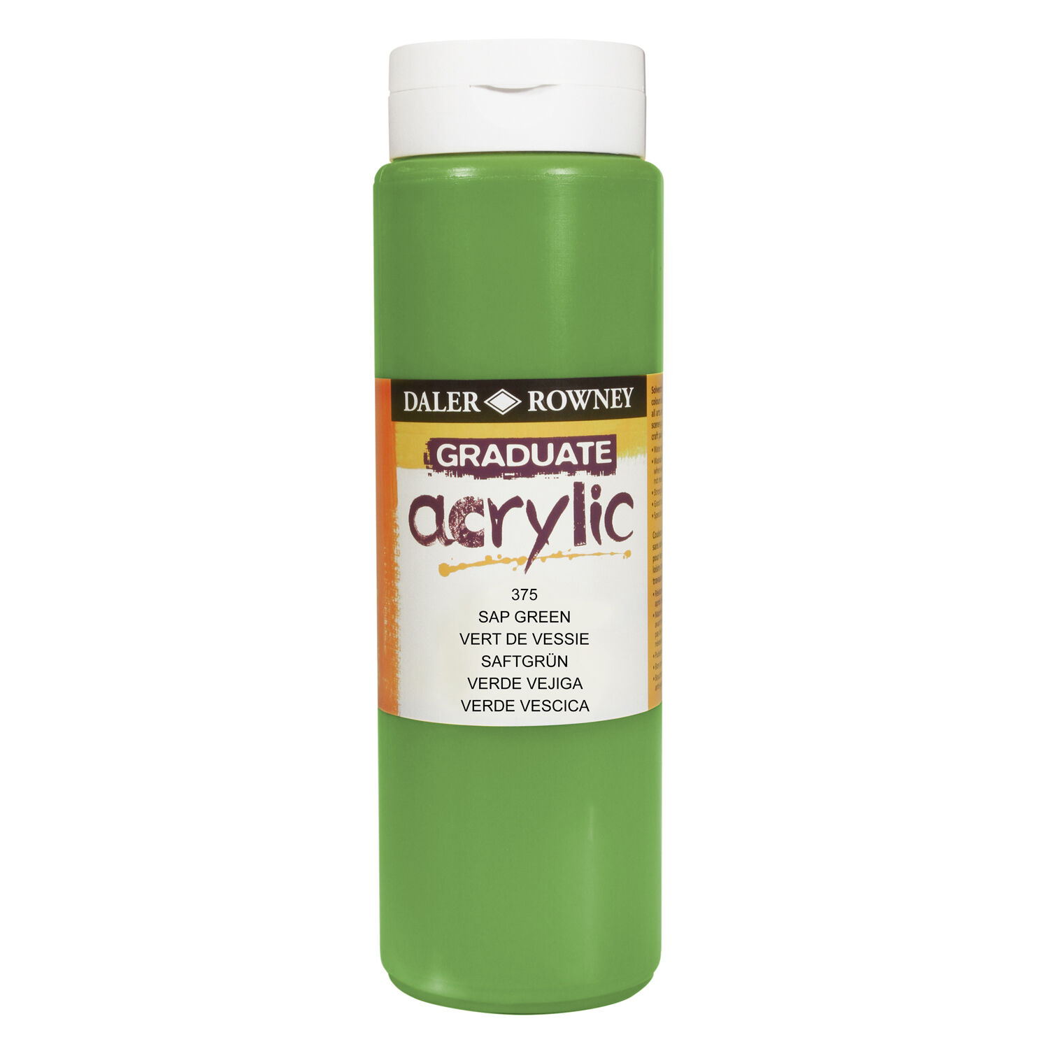 NEU GRADUATE Acrylfarbe 500 ml, Saftgrn