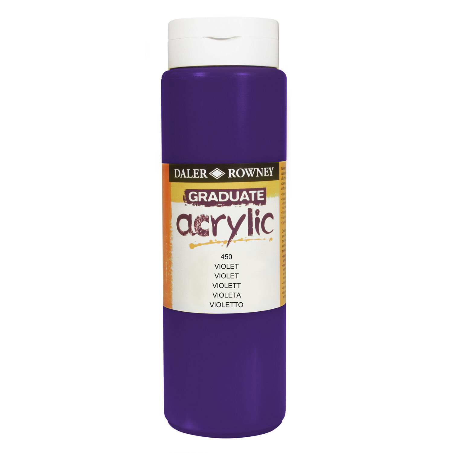 NEU GRADUATE Acrylfarbe 500 ml, Violett