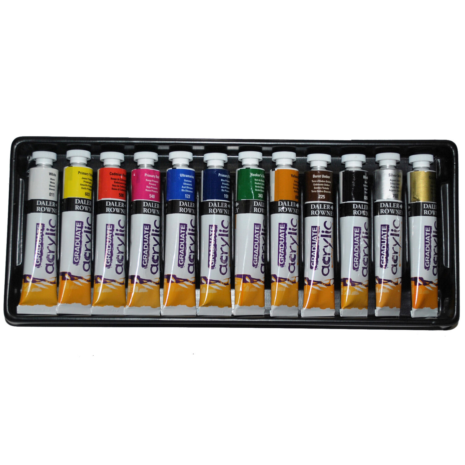 NEU GRADUATE Acrylfarben Set, 12 x 22ml Bild 2