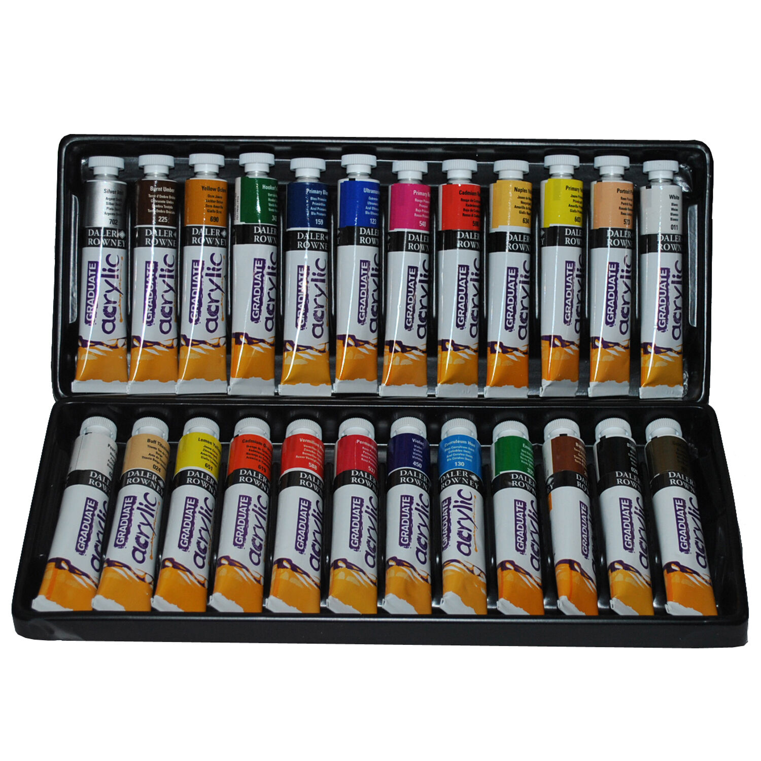 NEU GRADUATE Acrylfarben Set 24 x 22ml Bild 2