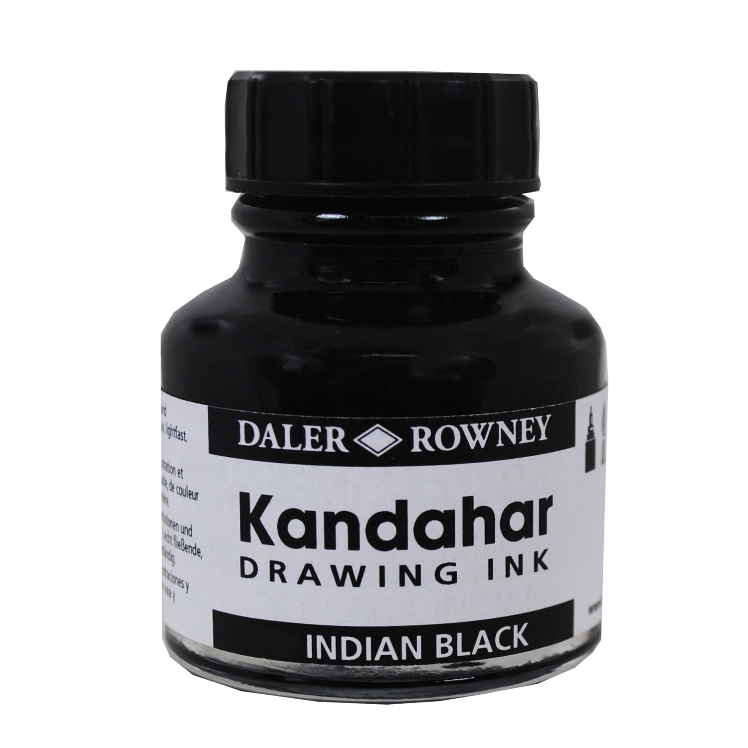 NEU Kandahar Tusche Schwarz, 28 ml