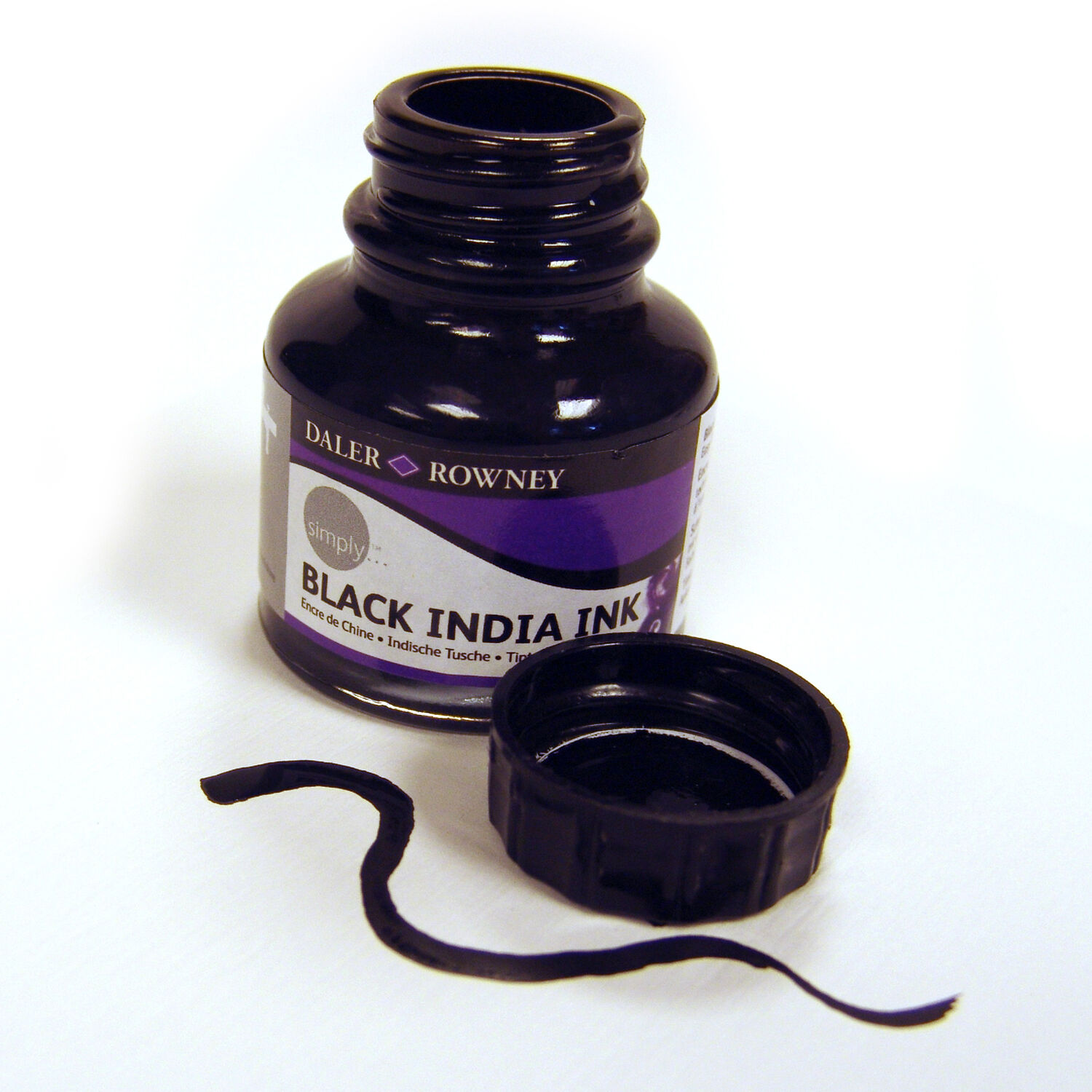 NEU Simply Tusche Black India, 29,5 ml Bild 2