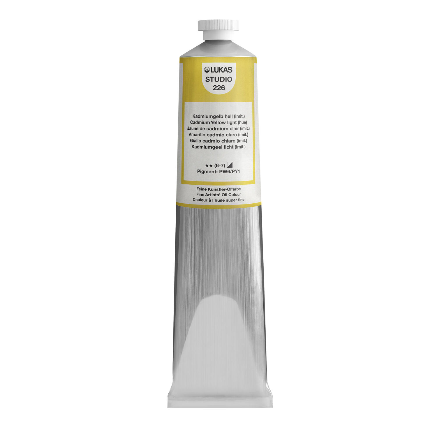 NEU LUKAS STUDIO OIL / lmalfarbe, 200 ml, Kadmiumgelb hell (imit.)