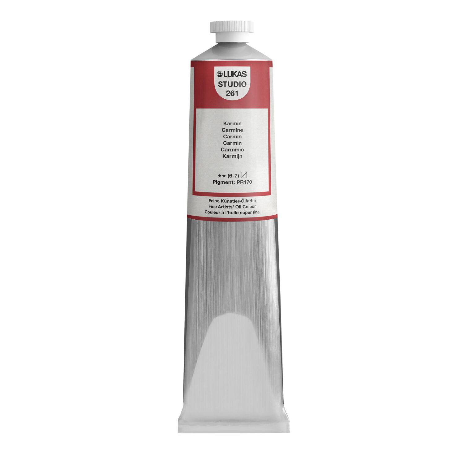 NEU LUKAS STUDIO OIL / lmalfarbe, 200 ml, Karmin