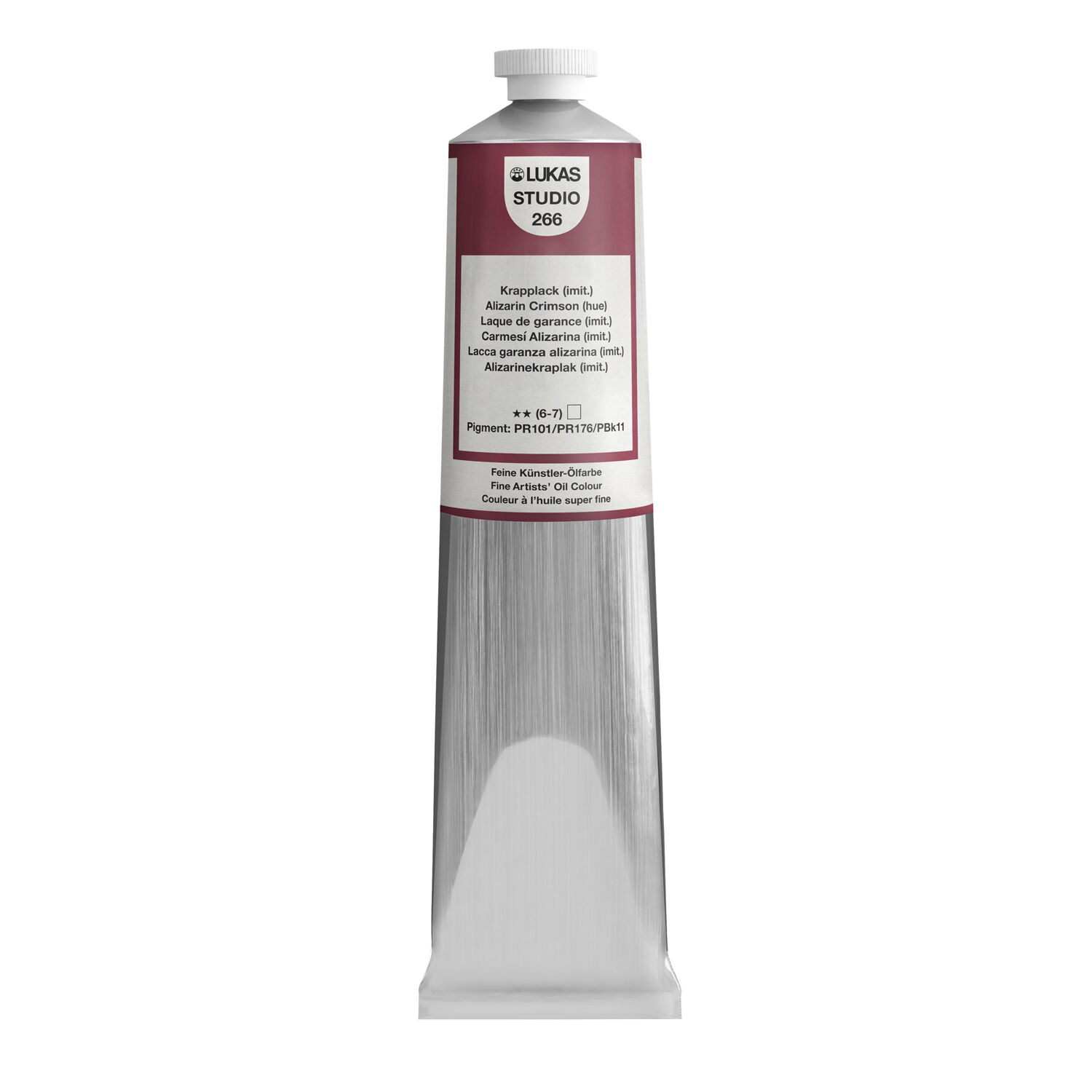 NEU LUKAS STUDIO OIL / lmalfarbe, 200 ml, Krapplack (imit.)