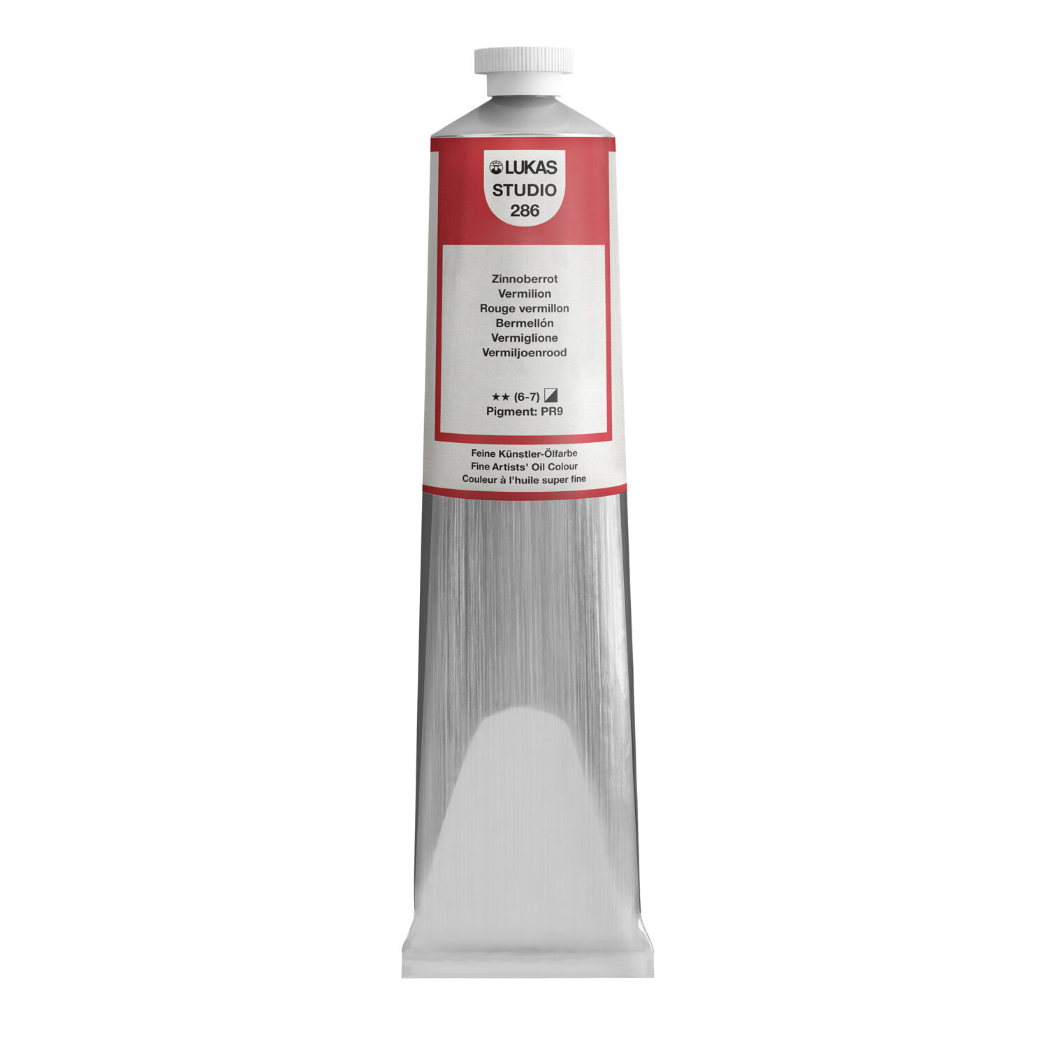 NEU LUKAS STUDIO OIL / lmalfarbe, 200 ml, Zinnoberrot