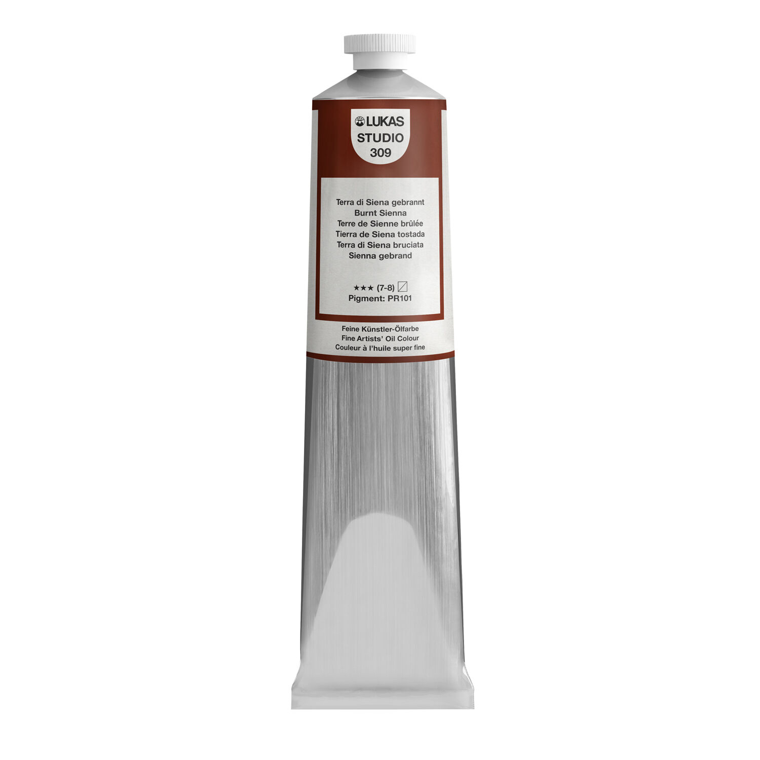 NEU LUKAS STUDIO OIL / lmalfarbe, 200 ml, Terra di Siena gebrannt