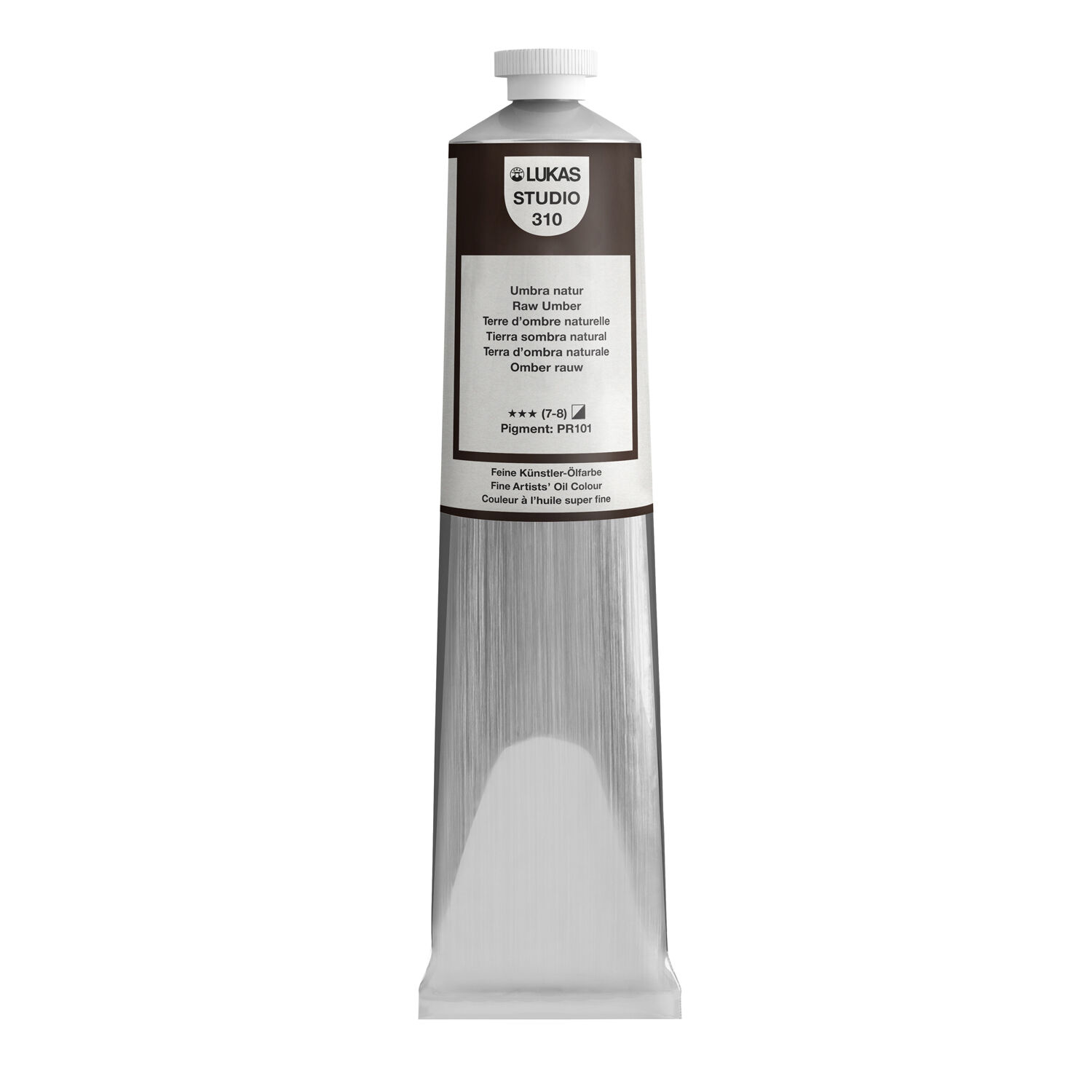 NEU LUKAS STUDIO OIL / Ölmalfarbe, 200 ml, Umbra natur