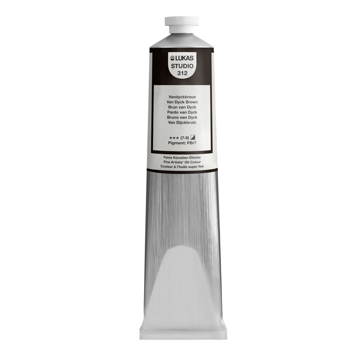 NEU LUKAS STUDIO OIL / lmalfarbe, 200 ml, Vandyckbraun