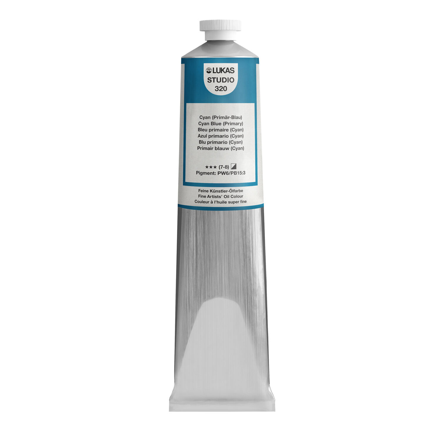 NEU LUKAS STUDIO OIL / lmalfarbe, 200 ml, Cyan (Primr-Blau)