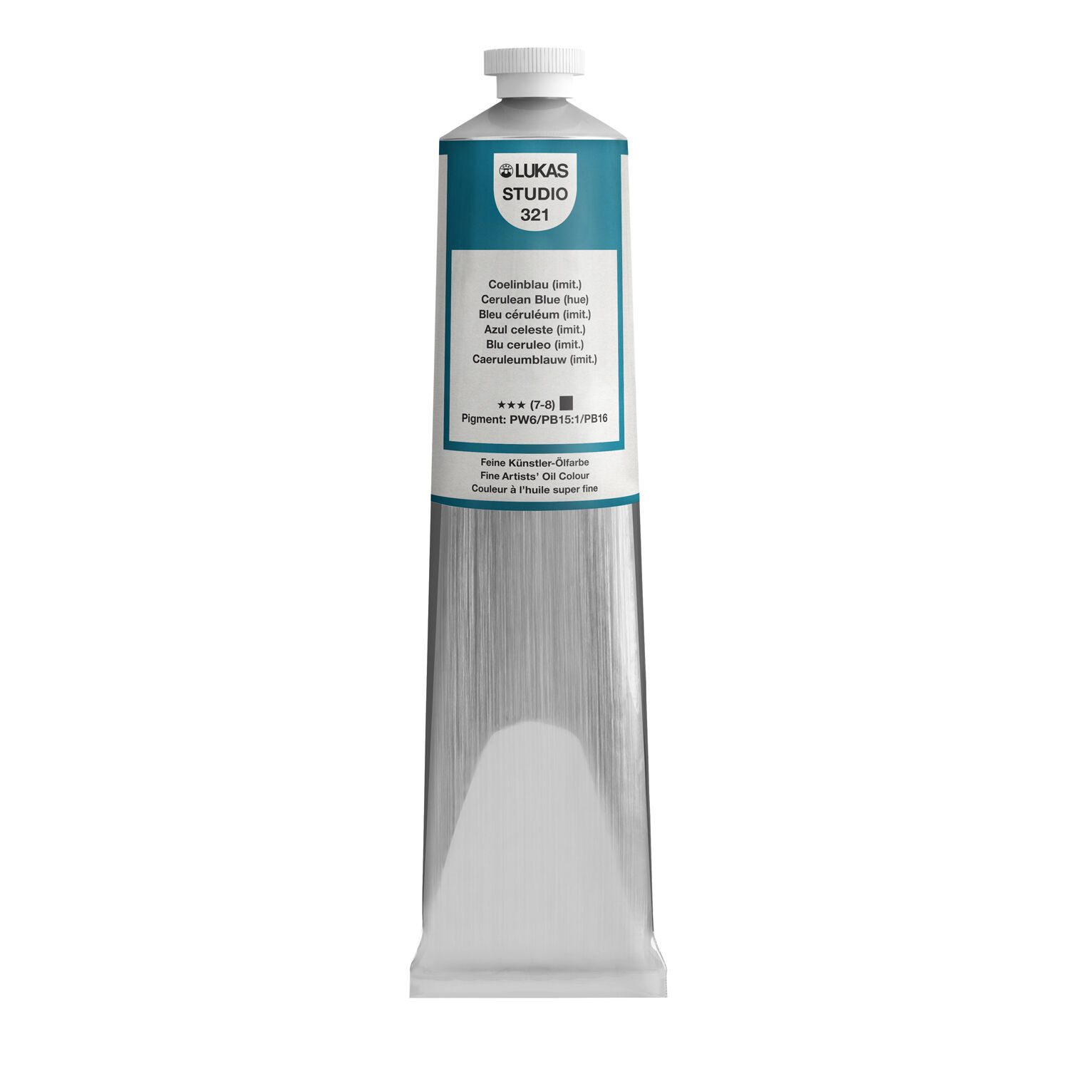 NEU LUKAS STUDIO OIL / lmalfarbe, 200 ml, Coelinblau (imit.)