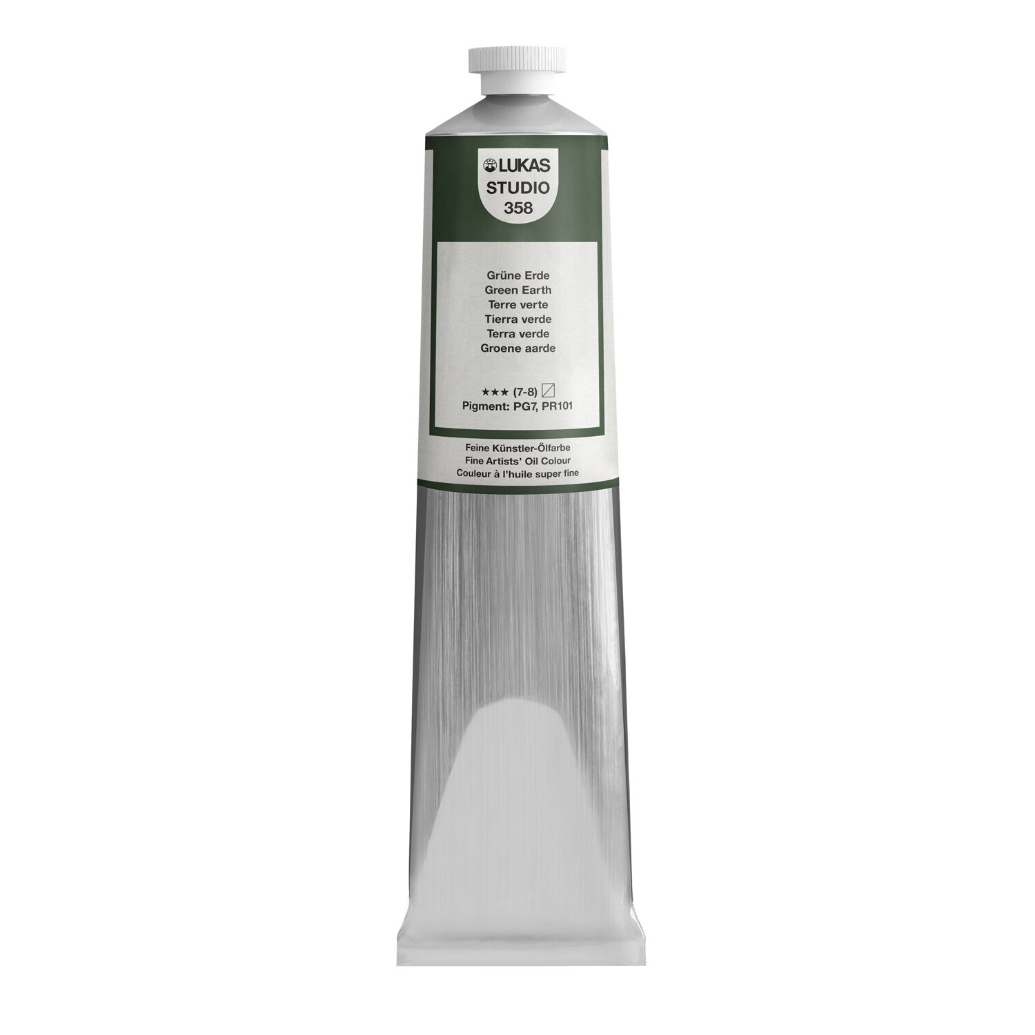 NEU LUKAS STUDIO OIL / lmalfarbe, 200 ml, Grne Erde