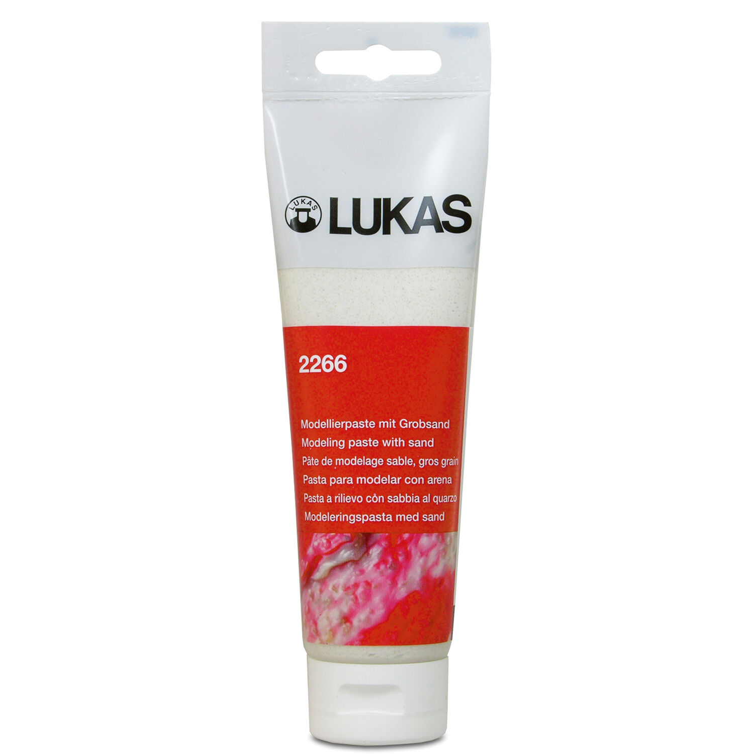 NEU LUKAS Modellierpaste mit Grobsand, 125 ml