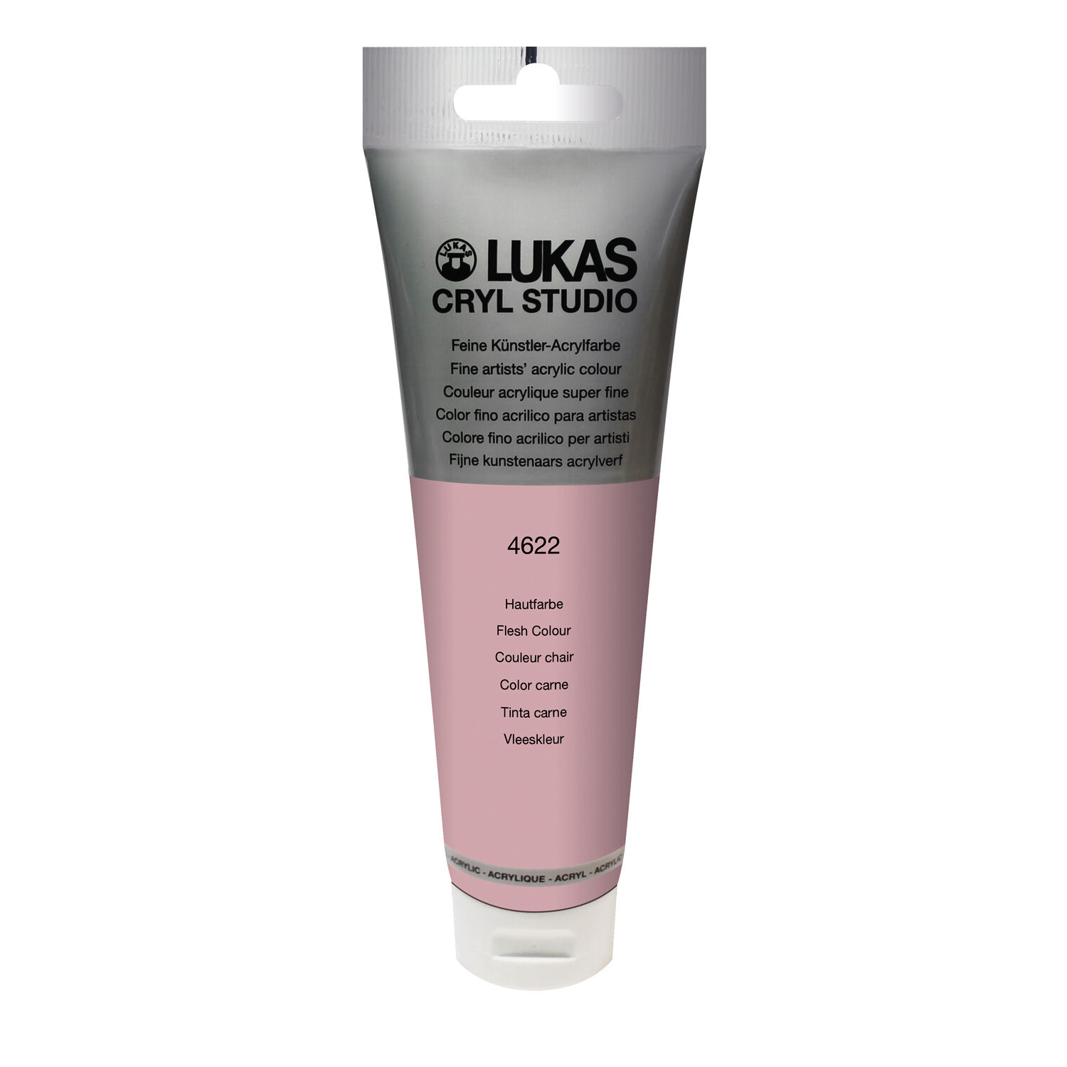 NEU LUKAS CRYL STUDIO / Acrylfarbe, 125 ml, Hautfarbe / Pfirsich Rosa