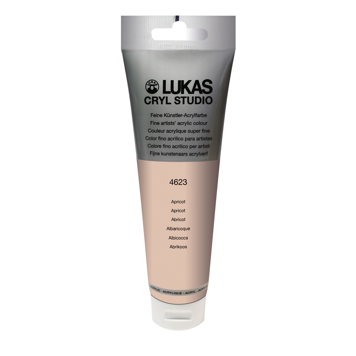NEU LUKAS CRYL STUDIO / Acrylfarbe, 125 ml, Apricot