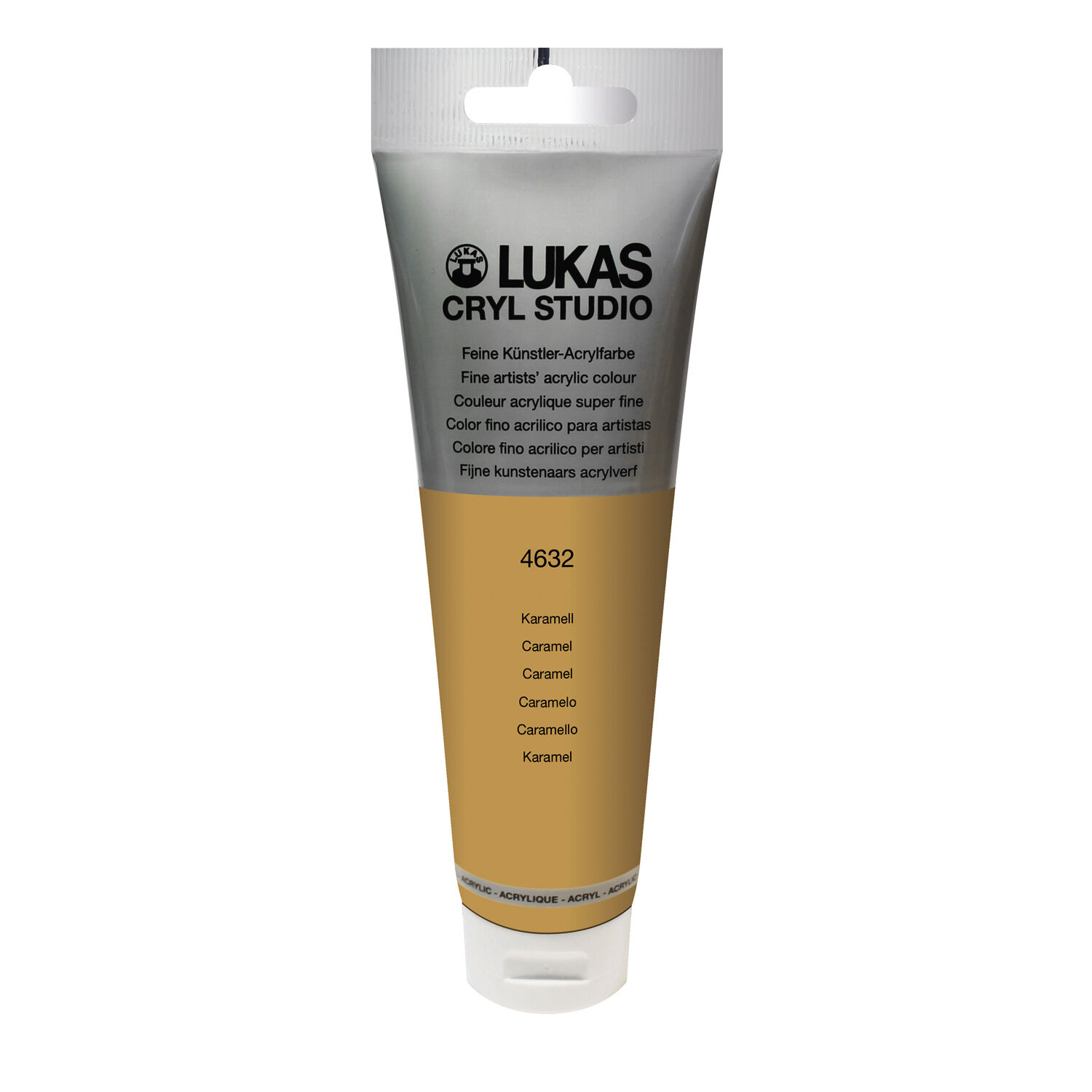 NEU LUKAS CRYL STUDIO / Acrylfarbe, 125 ml, Karamell