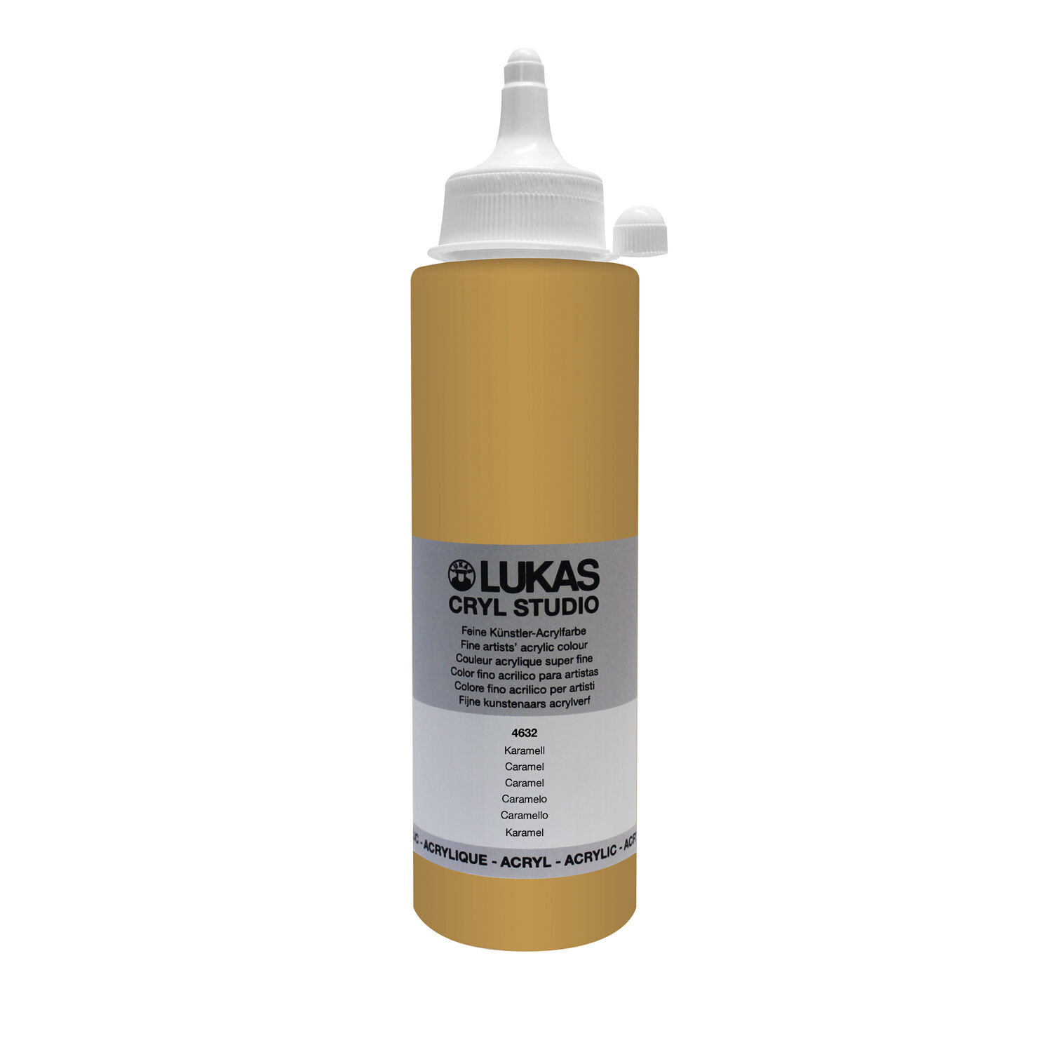 NEU LUKAS CRYL STUDIO / Acrylfarbe, 250 ml, Karamell