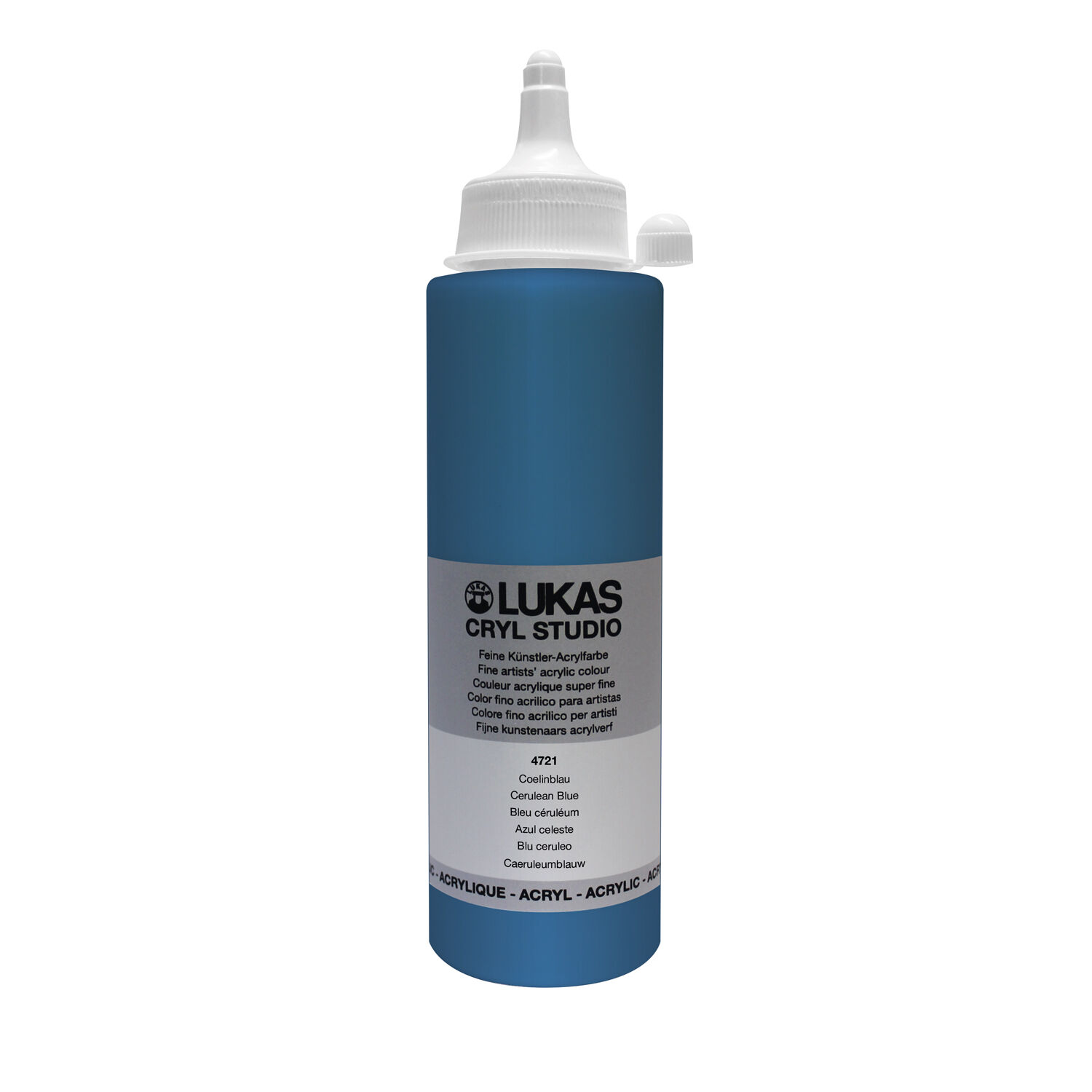 NEU LUKAS CRYL STUDIO / Acrylfarbe, 250 ml, Coelinblau