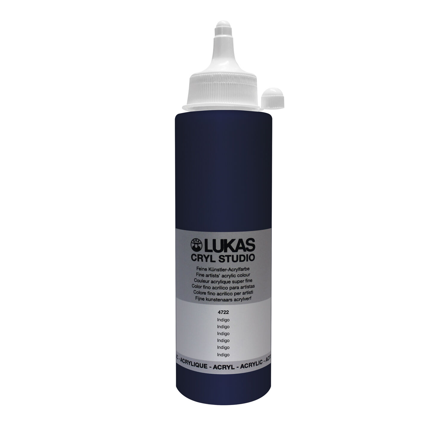 NEU LUKAS CRYL STUDIO / Acrylfarbe, 250 ml, Indigo