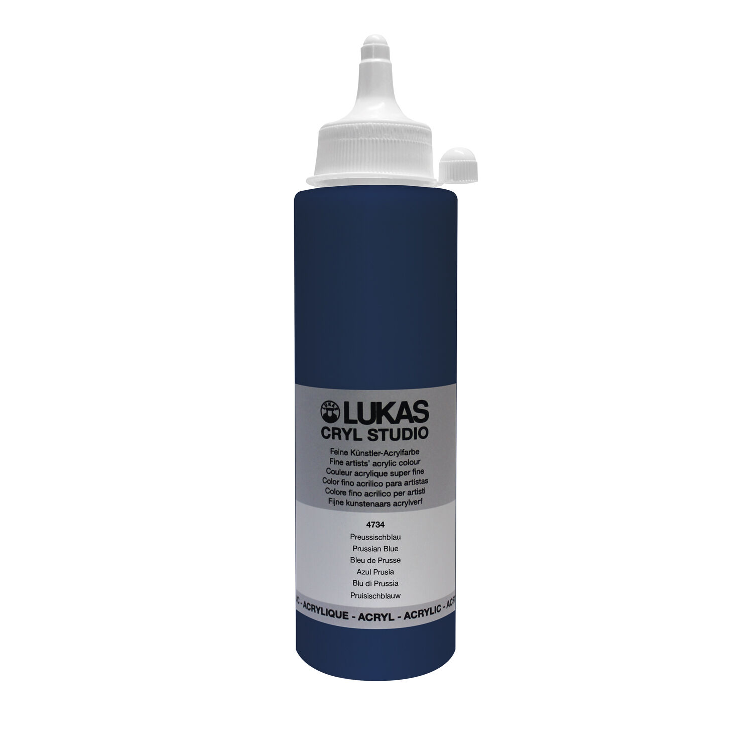 NEU LUKAS CRYL STUDIO / Acrylfarbe, 250 ml, Preussischblau