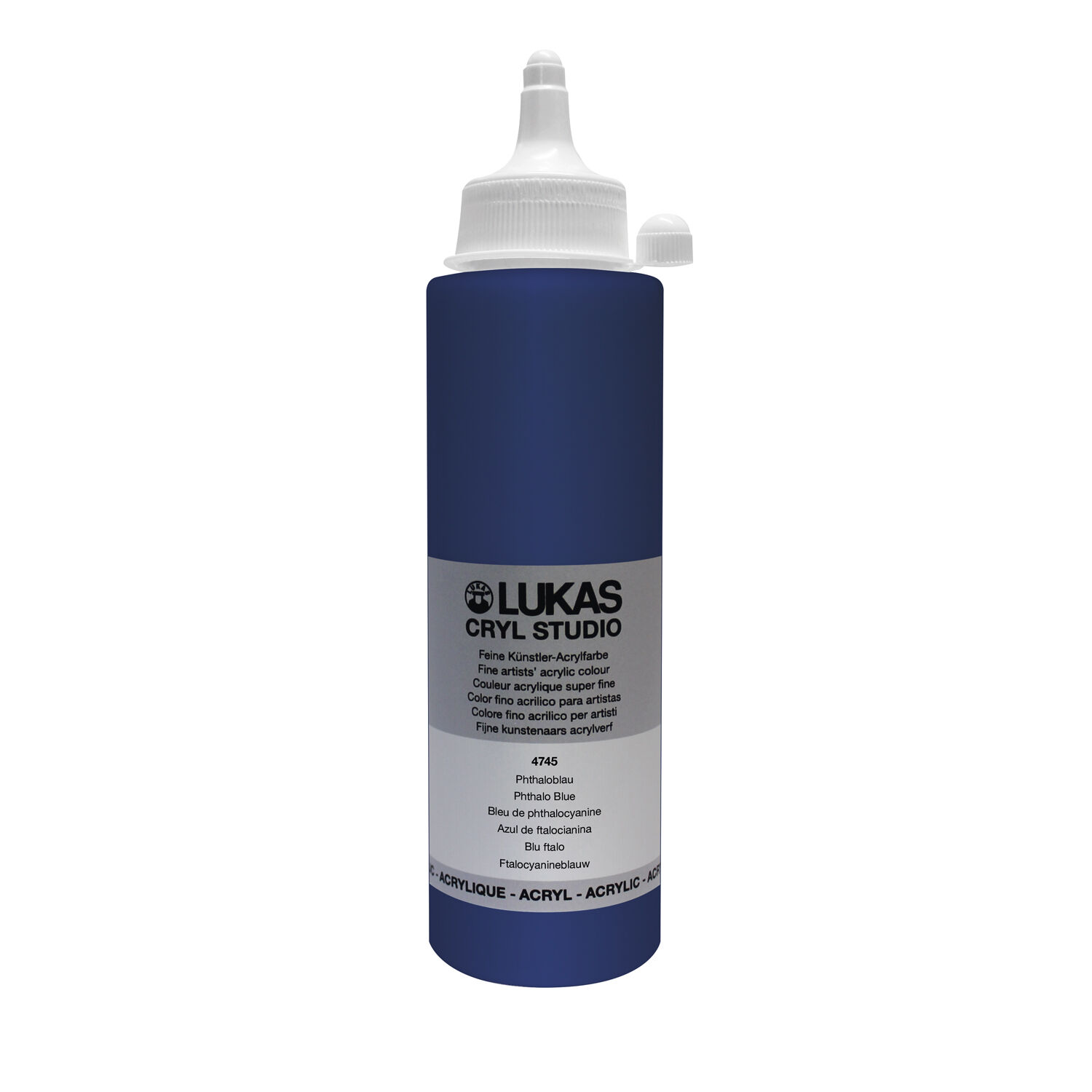 NEU LUKAS CRYL STUDIO / Acrylfarbe, 250 ml, Phthaloblau