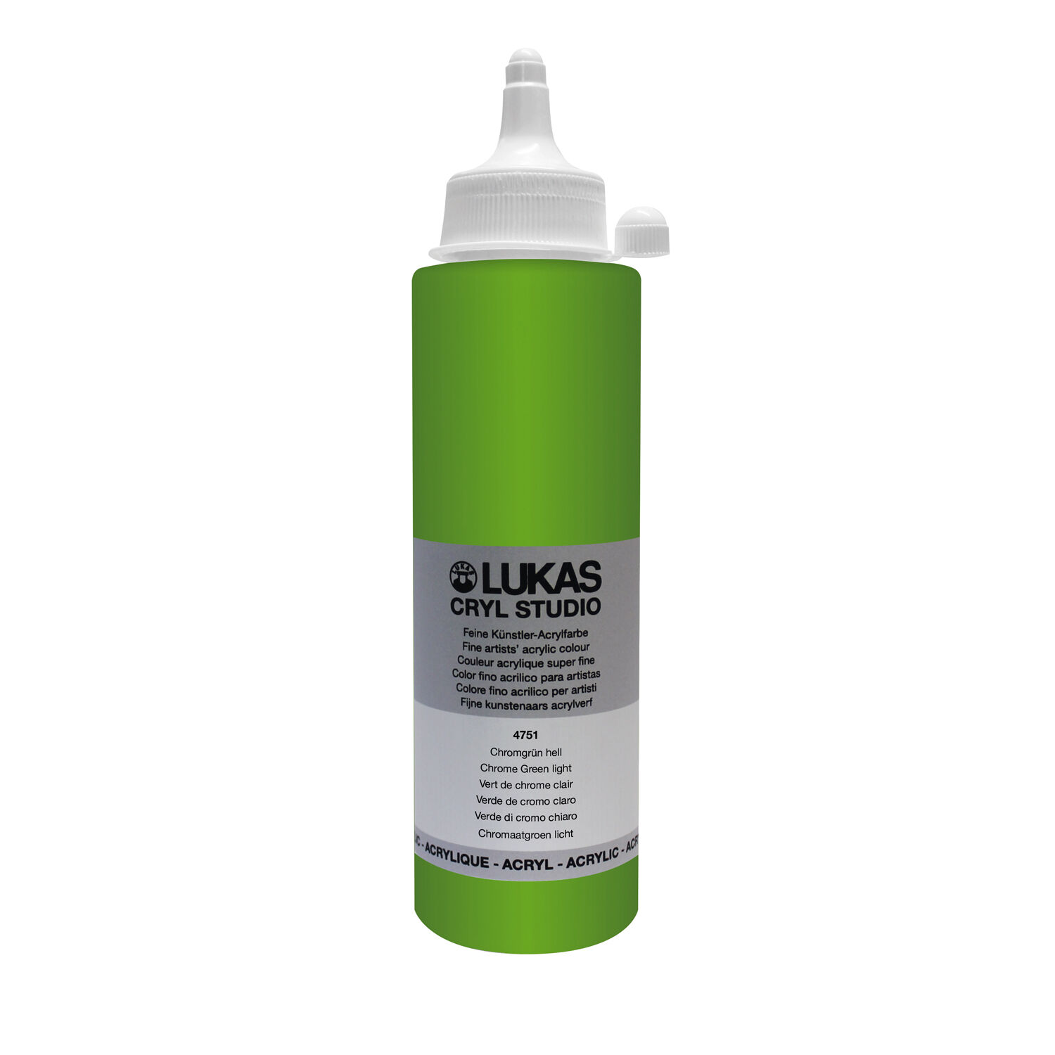 NEU LUKAS CRYL STUDIO / Acrylfarbe, 250 ml, Chromgrn hell