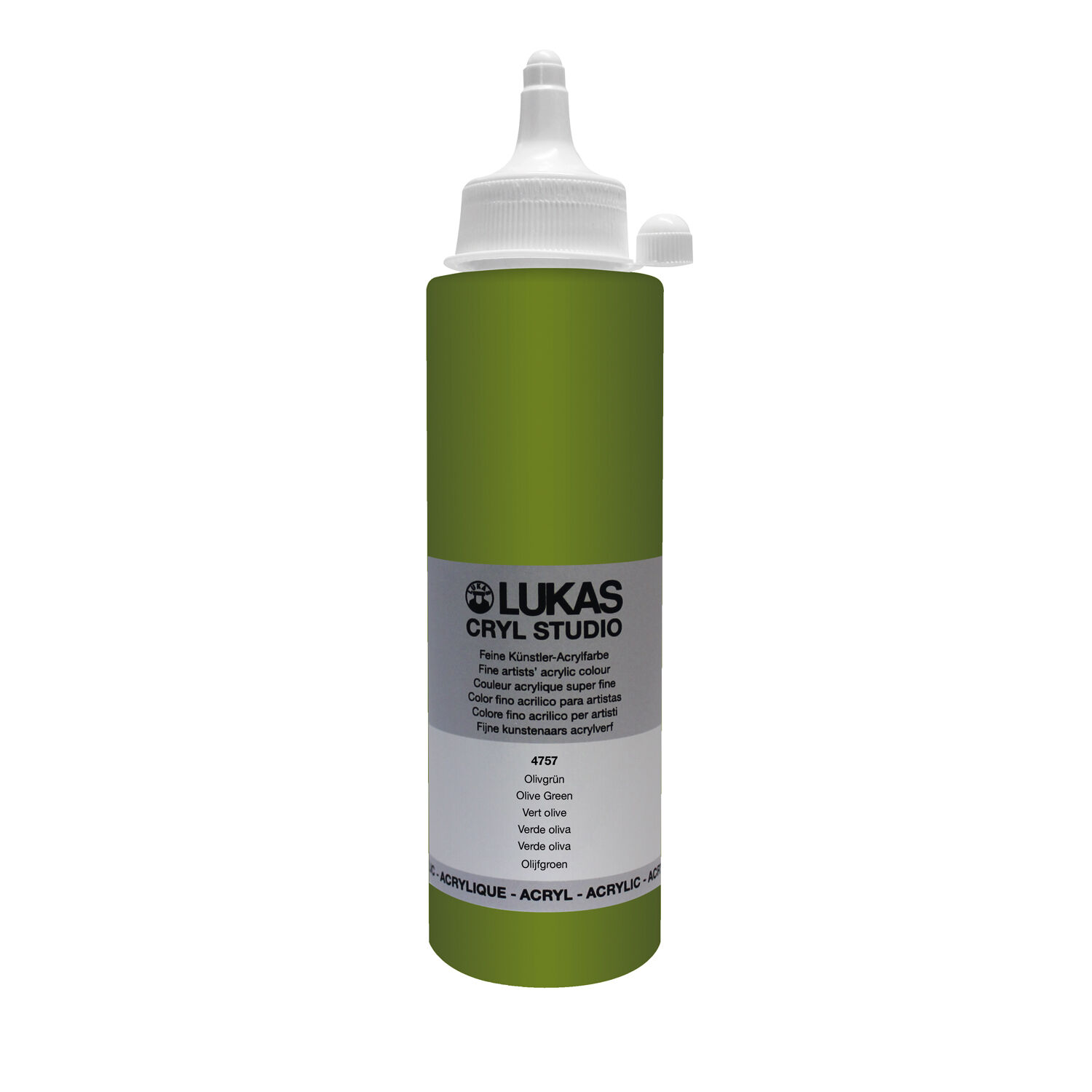 NEU LUKAS CRYL STUDIO / Acrylfarbe, 250 ml, Olivgrn