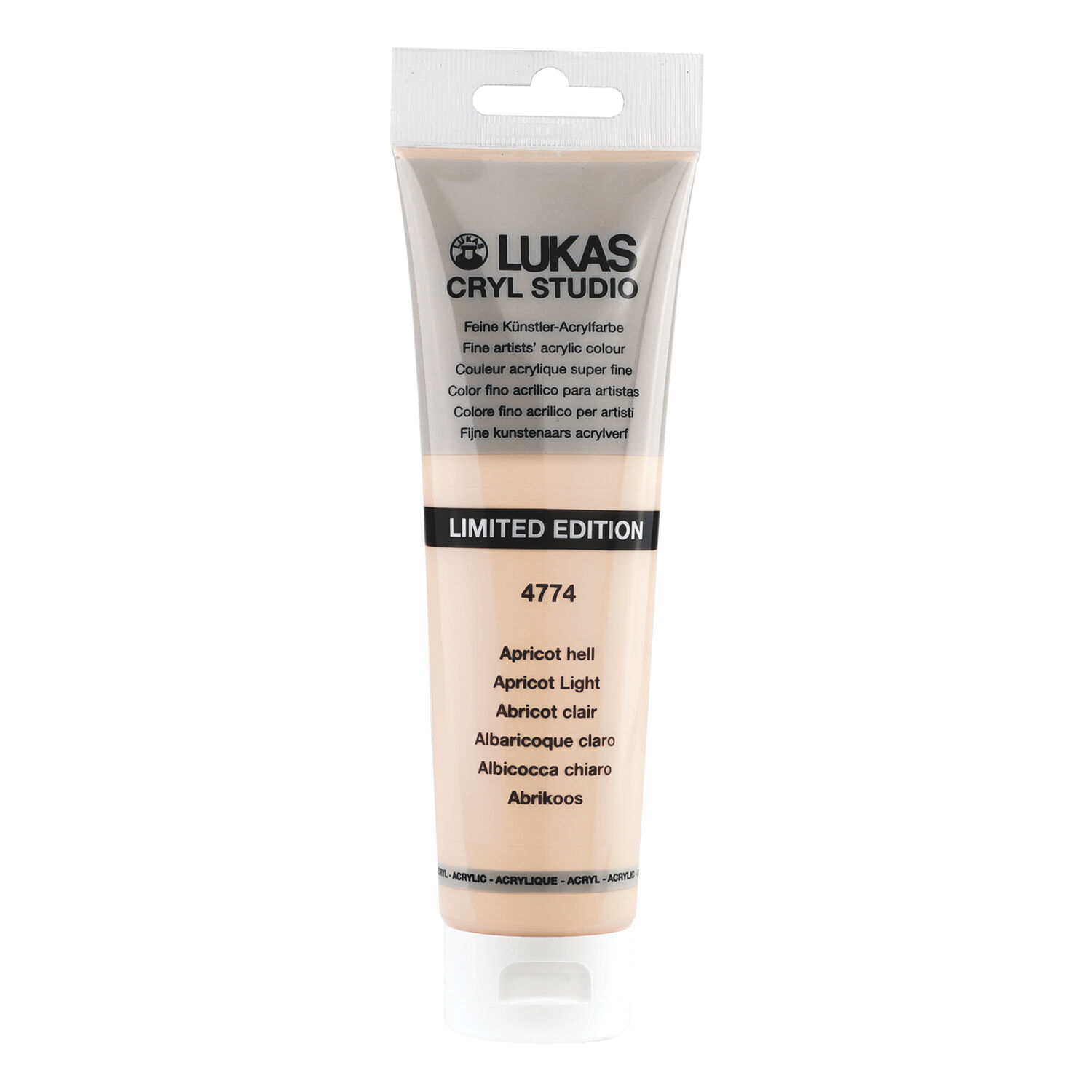 NEU LUKAS CRYL STUDIO / Acrylfarbe, 125 ml, Apricot hell