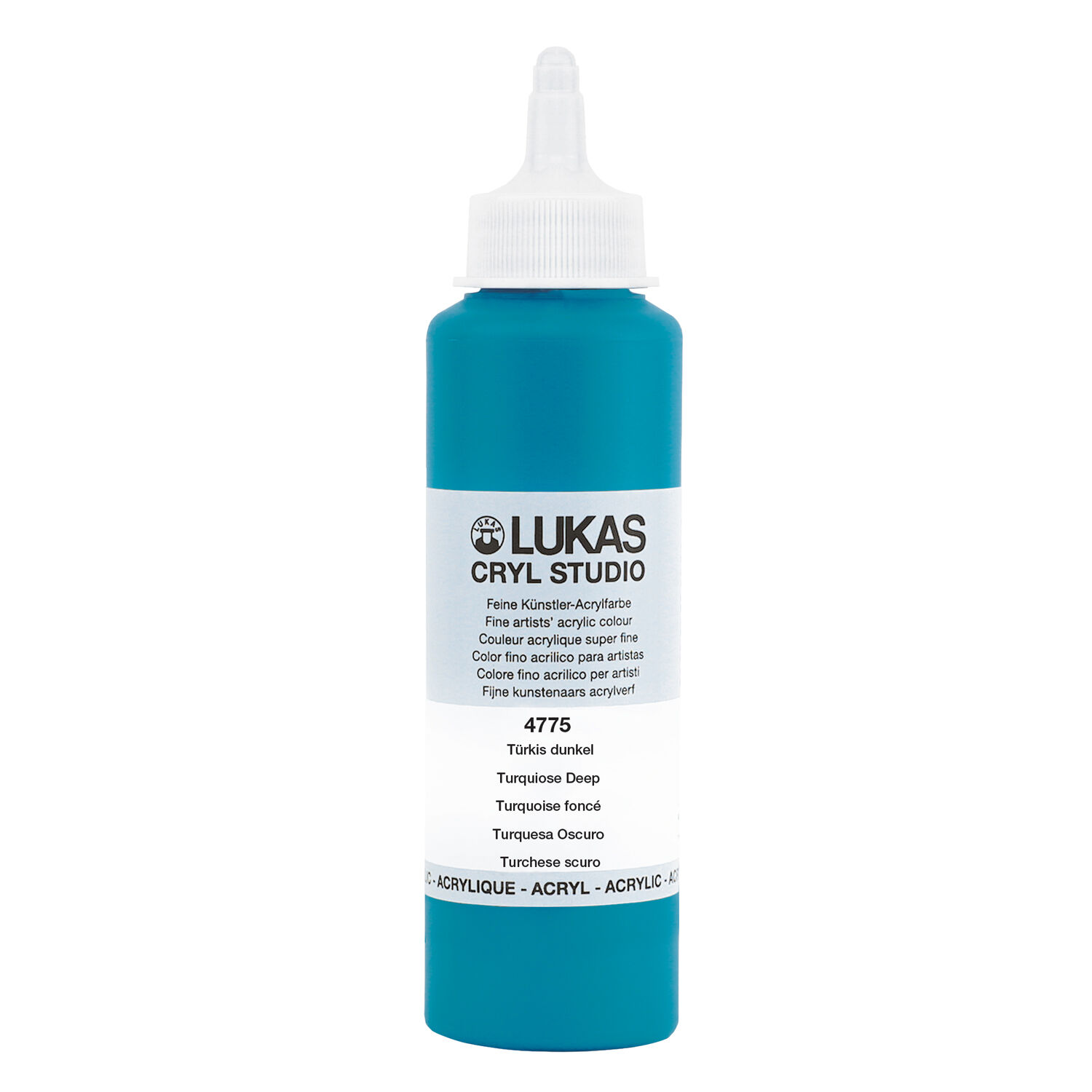 NEU LUKAS CRYL STUDIO / Acrylfarbe, 250 ml, Trkis dunkel