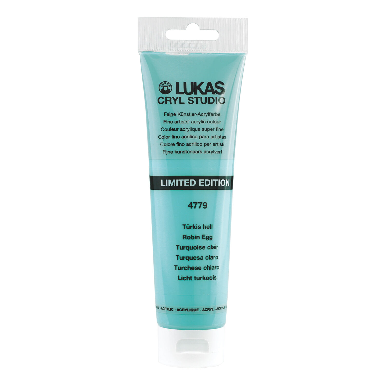 NEU LUKAS CRYL STUDIO / Acrylfarbe, 125 ml, Trkis hell