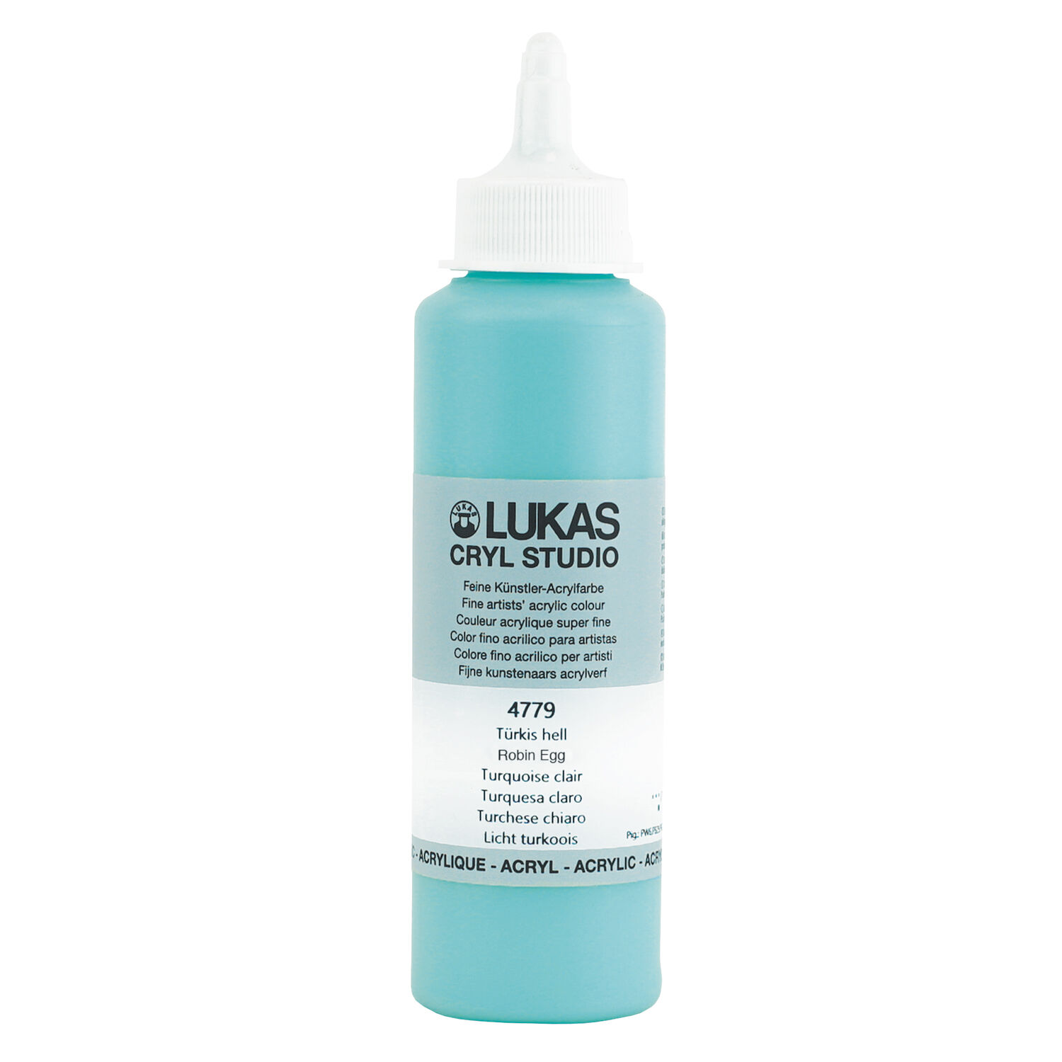 NEU LUKAS CRYL STUDIO / Acrylfarbe, 250 ml, Trkis hell
