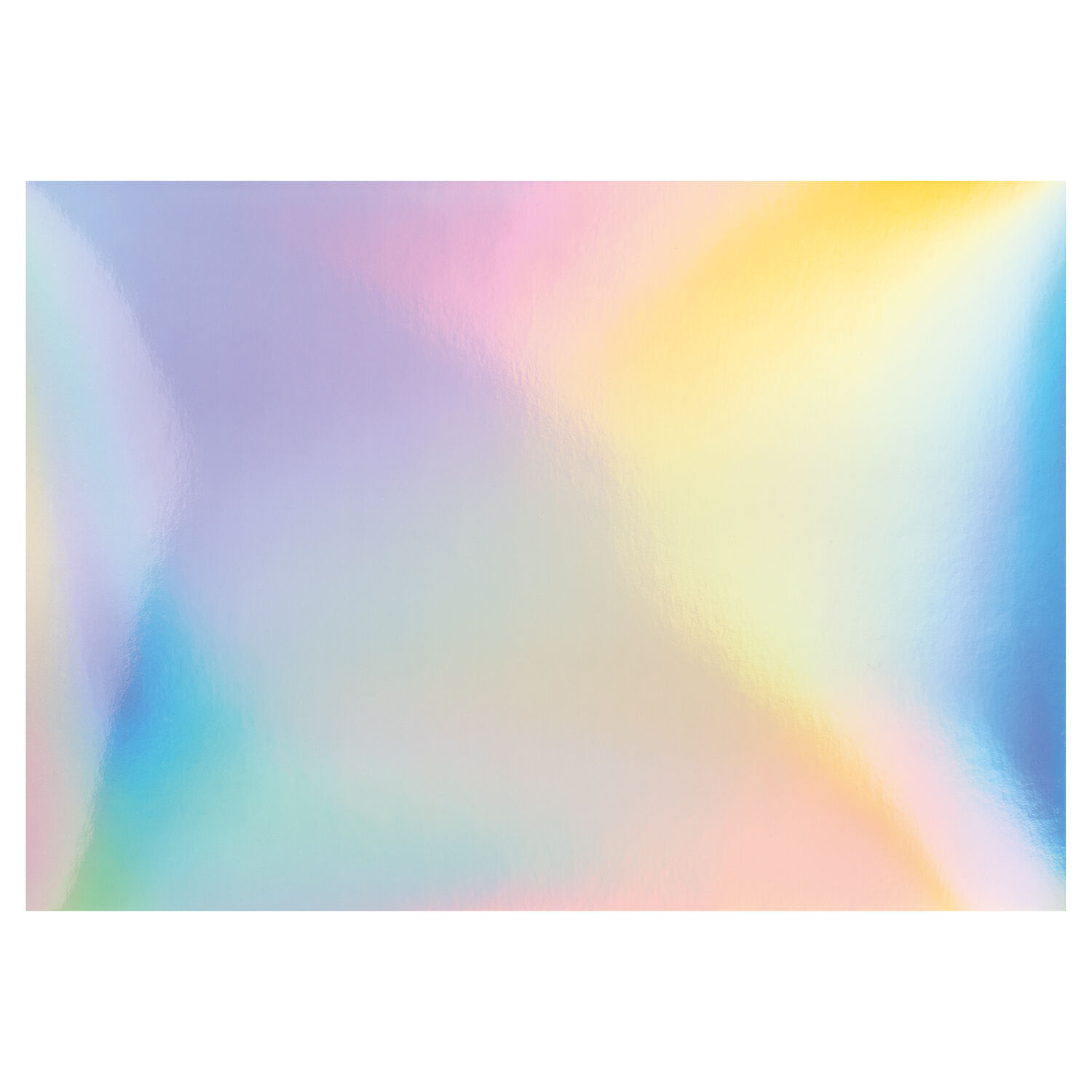 NEU Magic Rainbow Papier-Block, 24x34cm, 12 Blatt, 6 irisierende Farben sortiert je in 120 & 250 g/m Bild 4