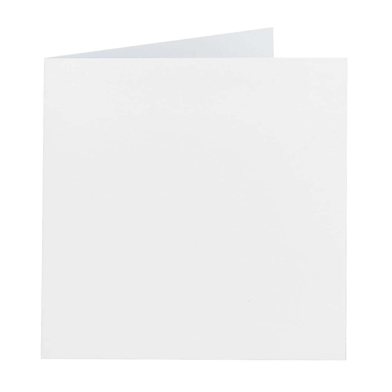 Doppelkarten & Umschl�ge quadratisch Wei�