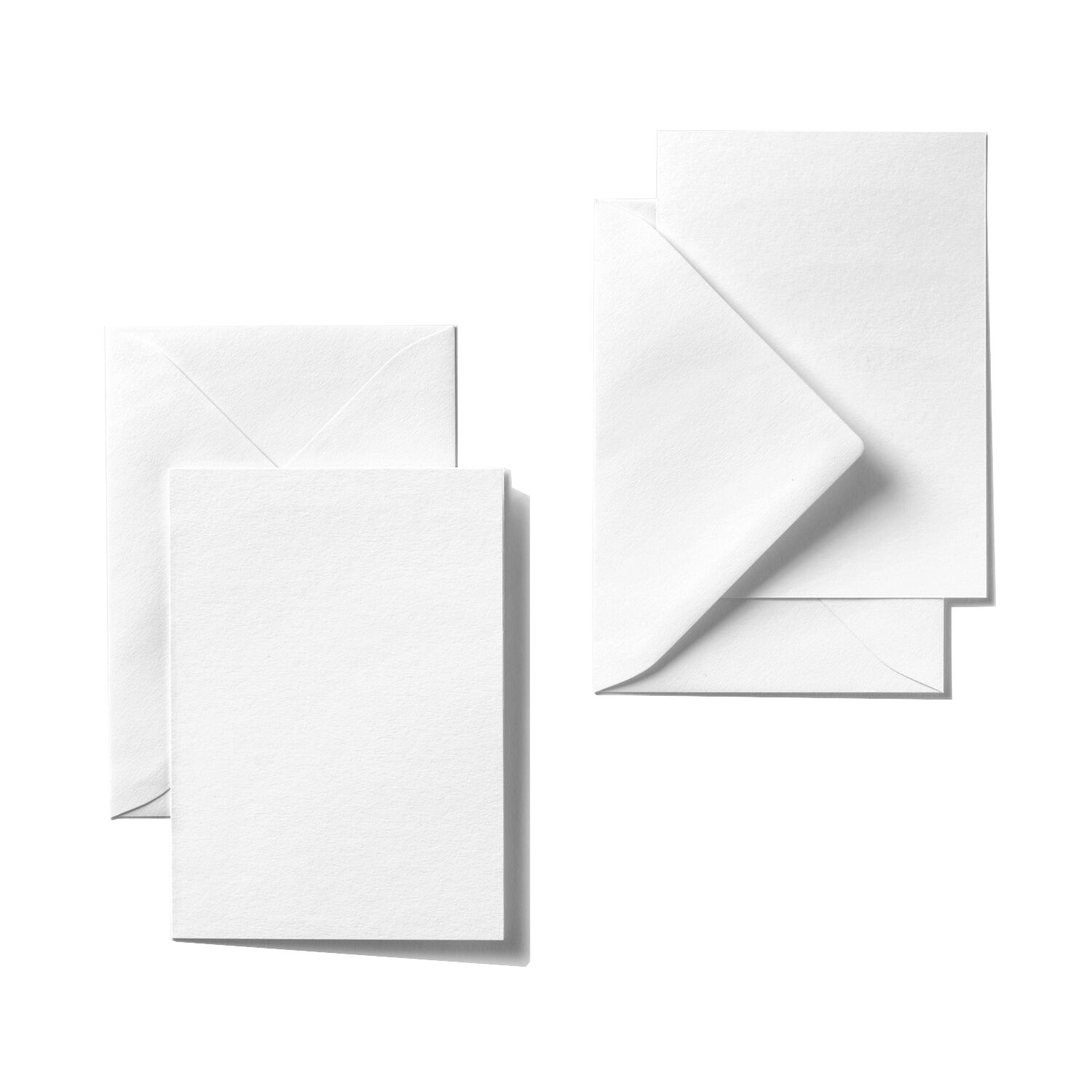 Doppelkarten & Umschl�ge, Standardformat Wei�