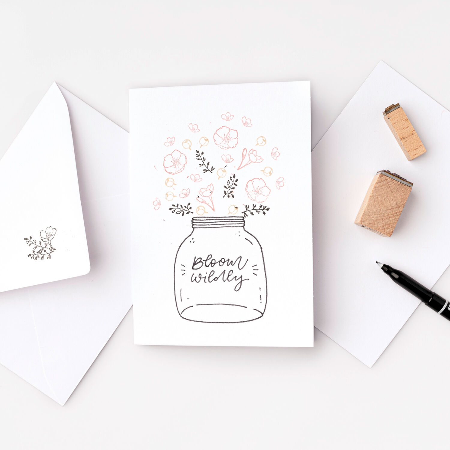 Doppelkarten & Umschl�ge, Standardformat Wei� Bild 3