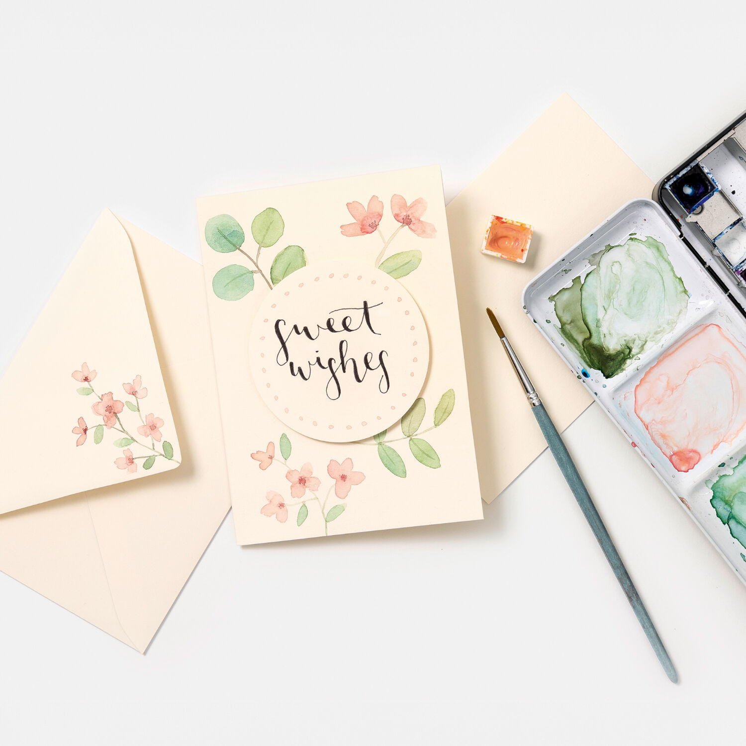 Doppelkarten & Umschl�ge, Standardformat perlwei� Bild 3