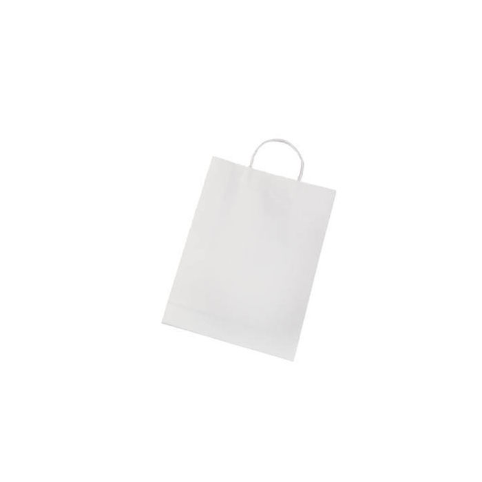 Papiertten wei, 20 Stck, 12x5,5x15cm, PREISHIT