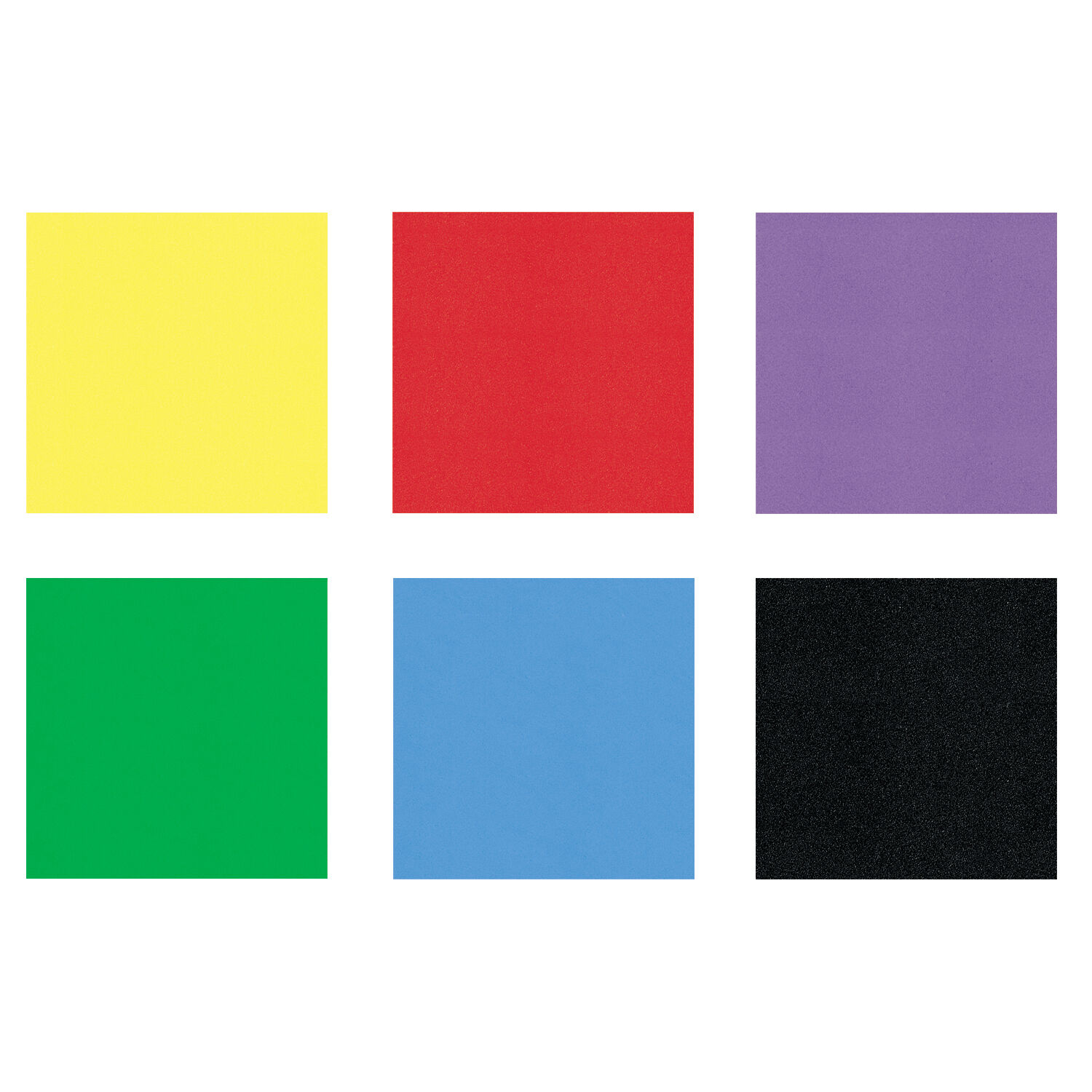 Moosgummi /Schaumstoffplatten Set Selbstklebend f�r vielf�ltige Bastelarbeiten, 20 x 29 cm, 7 Farben Bild 2