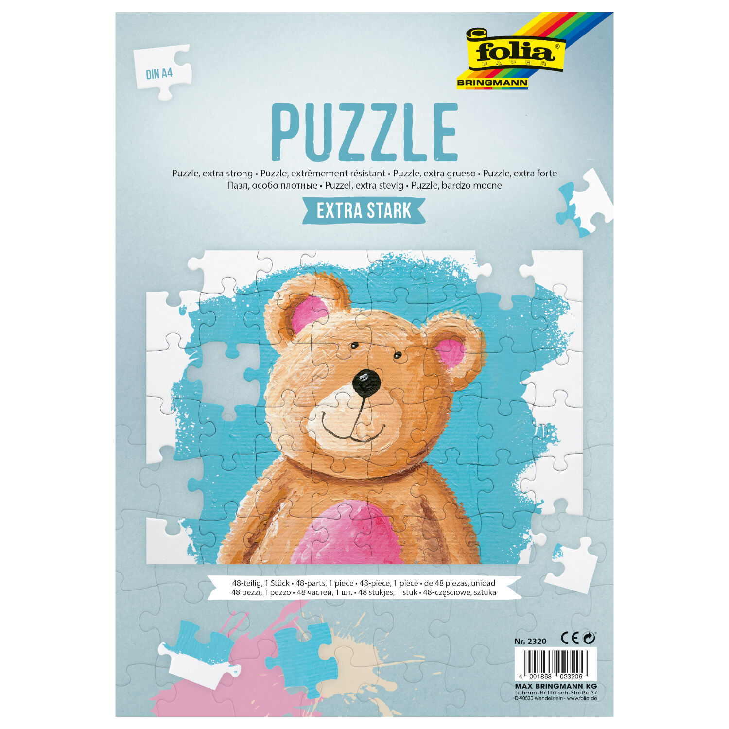Puzzle, DIN A4, 48 Teile PREISHIT
