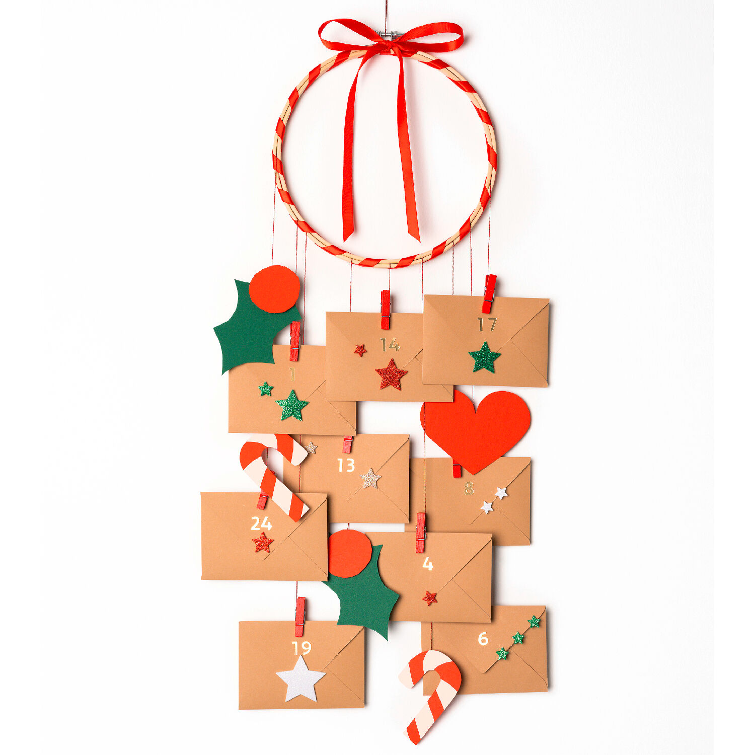 Moosgummi Glitter-Sticker Sterne Weihnachten, 50 Stck in sortierten Gren und Farben Bild 3