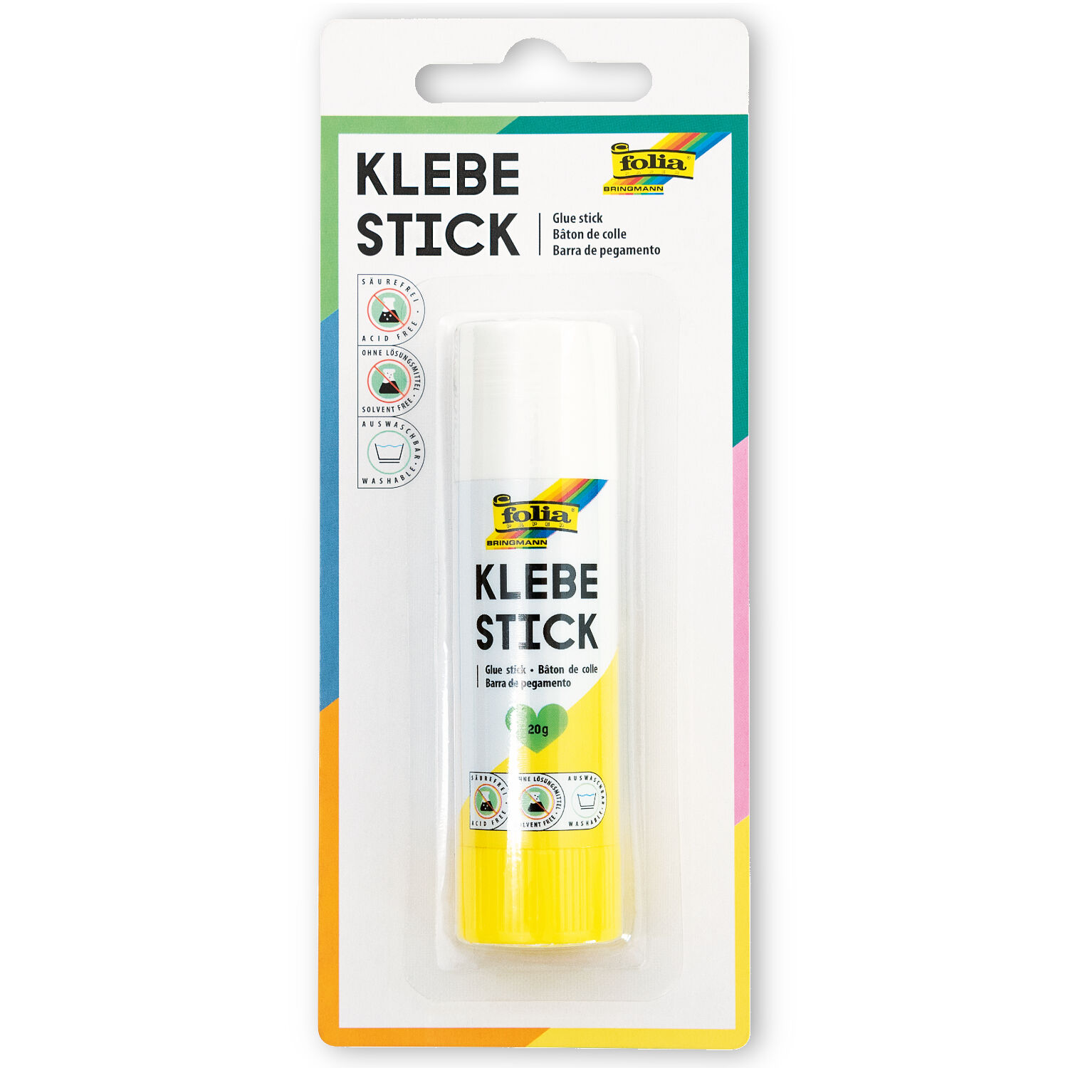 Folia-Stick, 20 g, Klebestift ohne Lsungsmittel