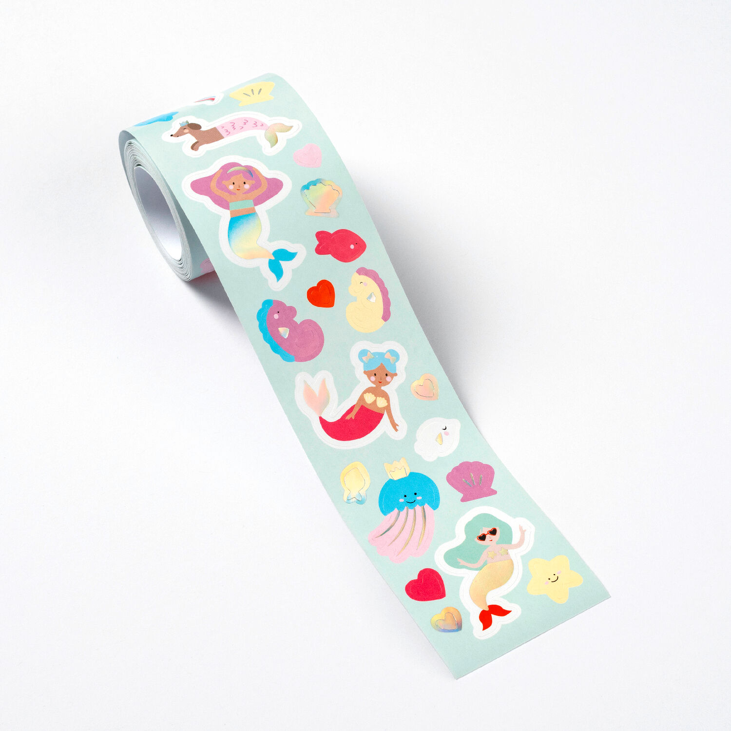 Stickerrolle Meerjungfrau, 4m, 368 Sticker Bild 2