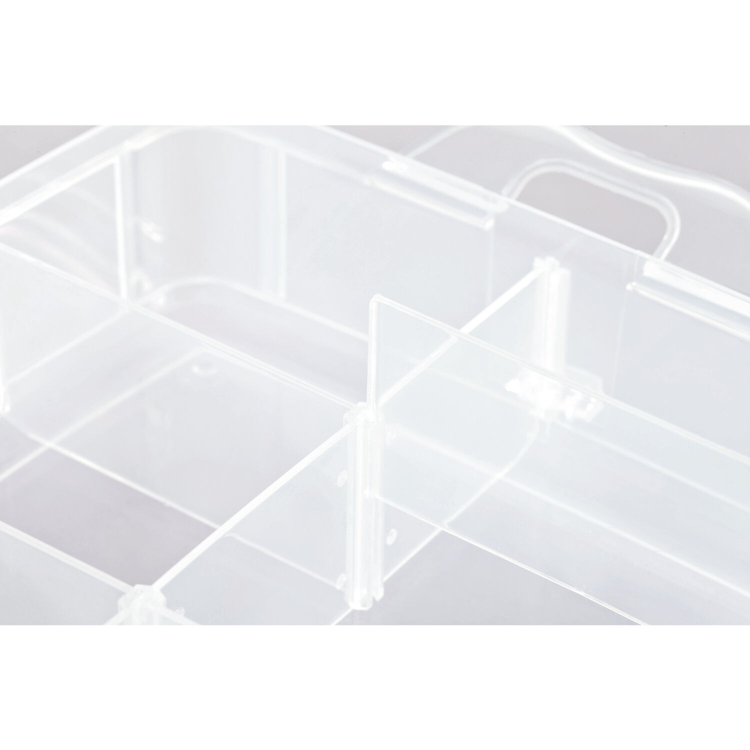 Sortierbox transparent,15x15x12,5cm Bild 3