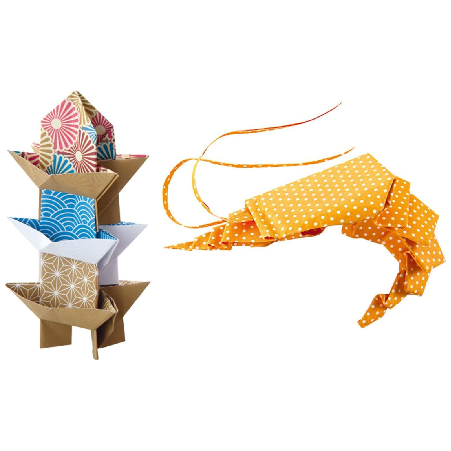 Faltbltter Japan, 50 Blatt, 10 x 10 cm Bild 2