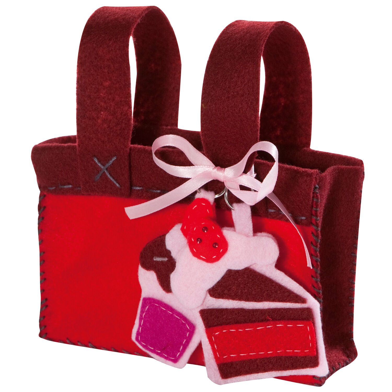 Filzplatte 20x30 cm, Rosa Bild 4